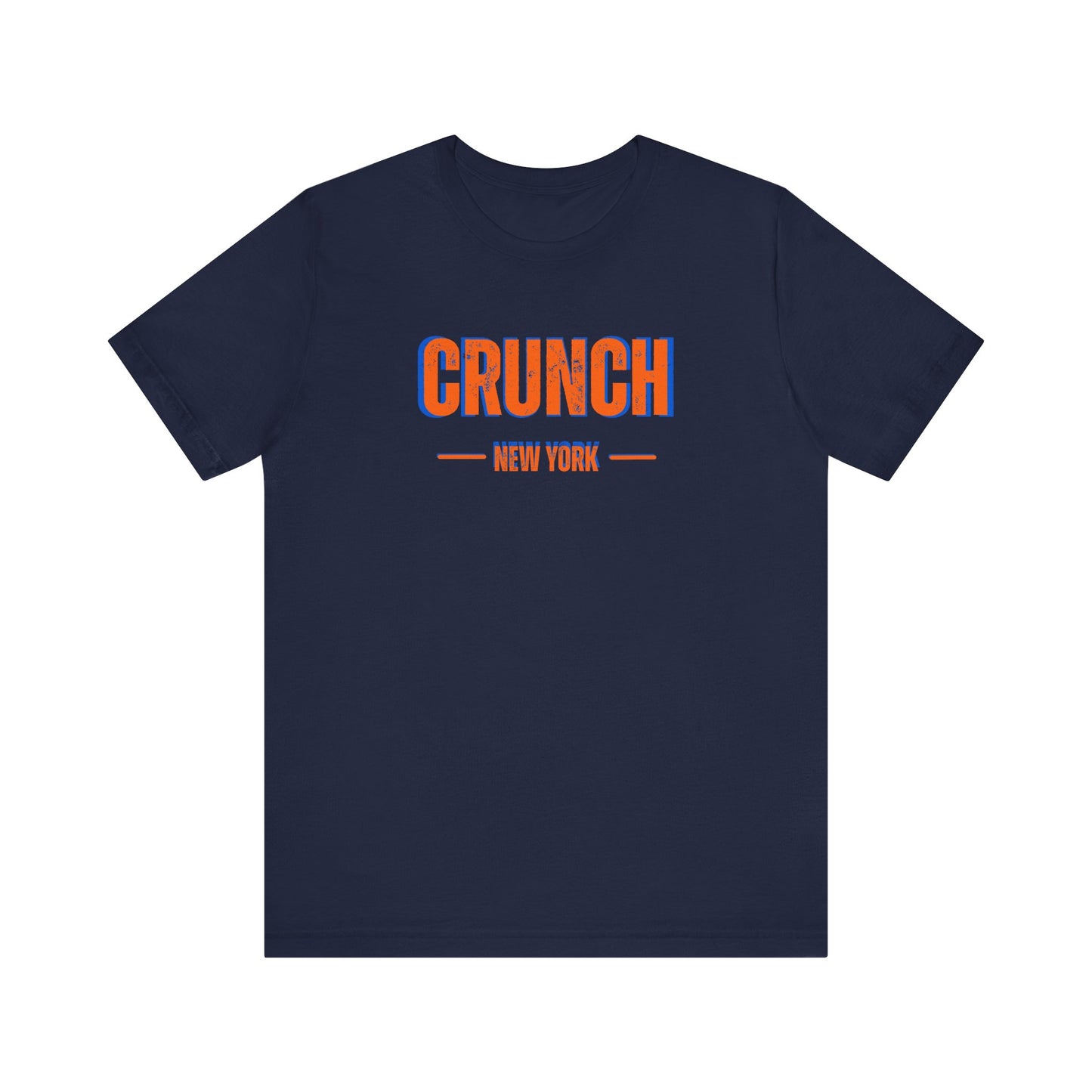 Vintage Crunch New York Tee - Unisex Jersey Short Sleeve, Urban Style, Retro Vibe, Unique Design