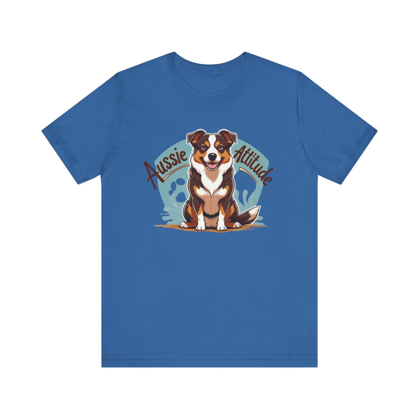 Aussie Attitude Australian Cattle Dog T-Shirt | Blue Heeler Dog Lover Gift, Unisex Pet Owner Tee