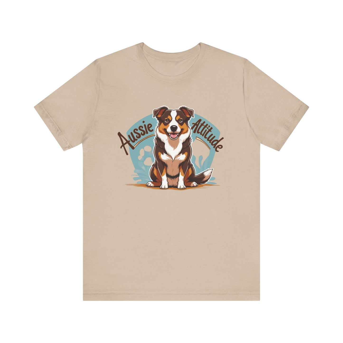 Aussie Attitude Australian Cattle Dog T-Shirt | Blue Heeler Dog Lover Gift, Unisex Pet Owner Tee