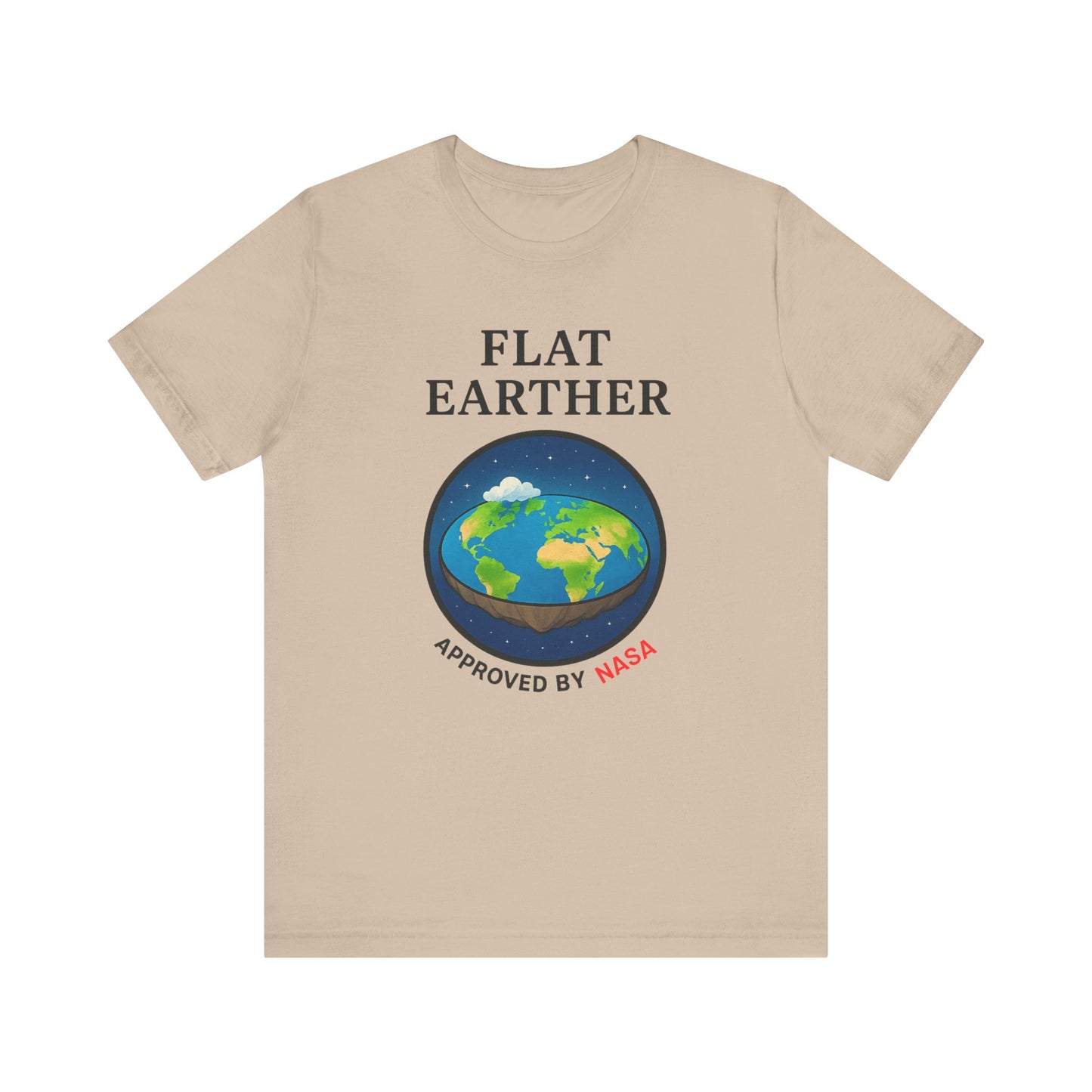 Flat Earther T-Shirt | Funny Conspiracy Theory Tee, Unisex Humorous Gift