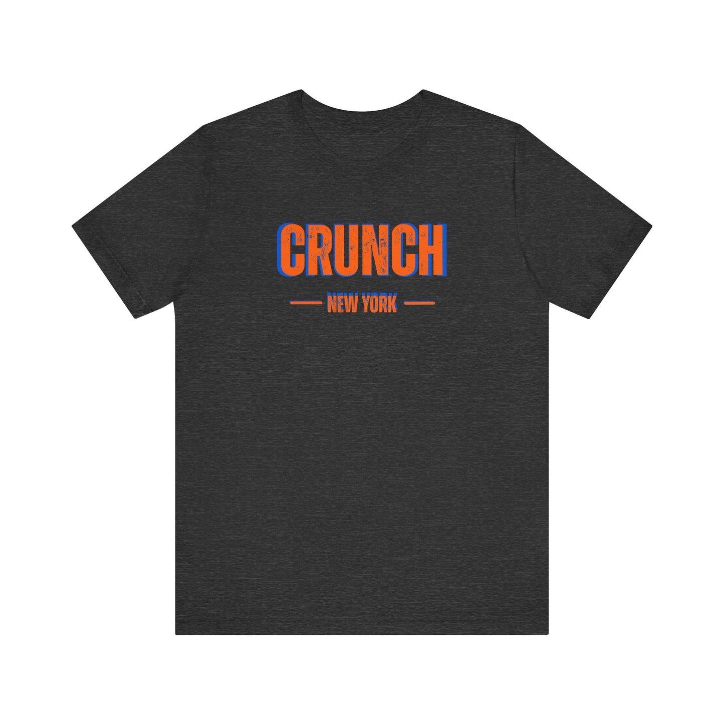 Vintage Crunch New York Tee - Unisex Jersey Short Sleeve, Urban Style, Retro Vibe, Unique Design