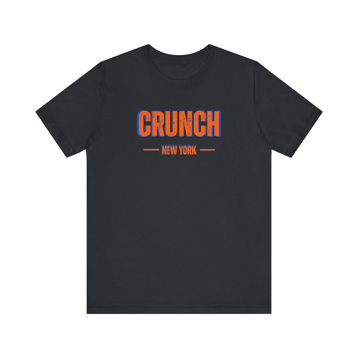 Vintage Crunch New York Tee - Unisex Jersey Short Sleeve, Urban Style, Retro Vibe, Unique Design