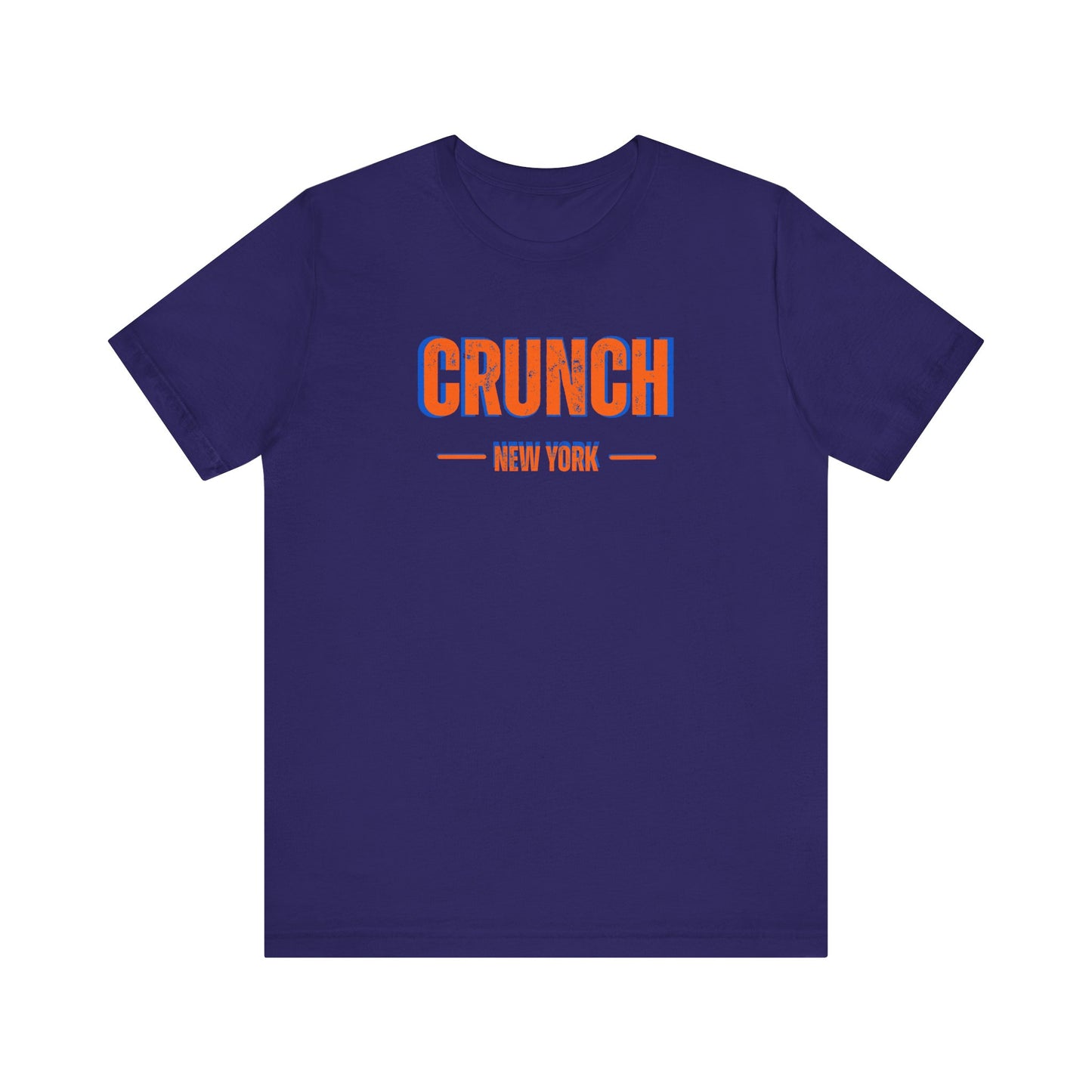 Vintage Crunch New York Tee - Unisex Jersey Short Sleeve, Urban Style, Retro Vibe, Unique Design