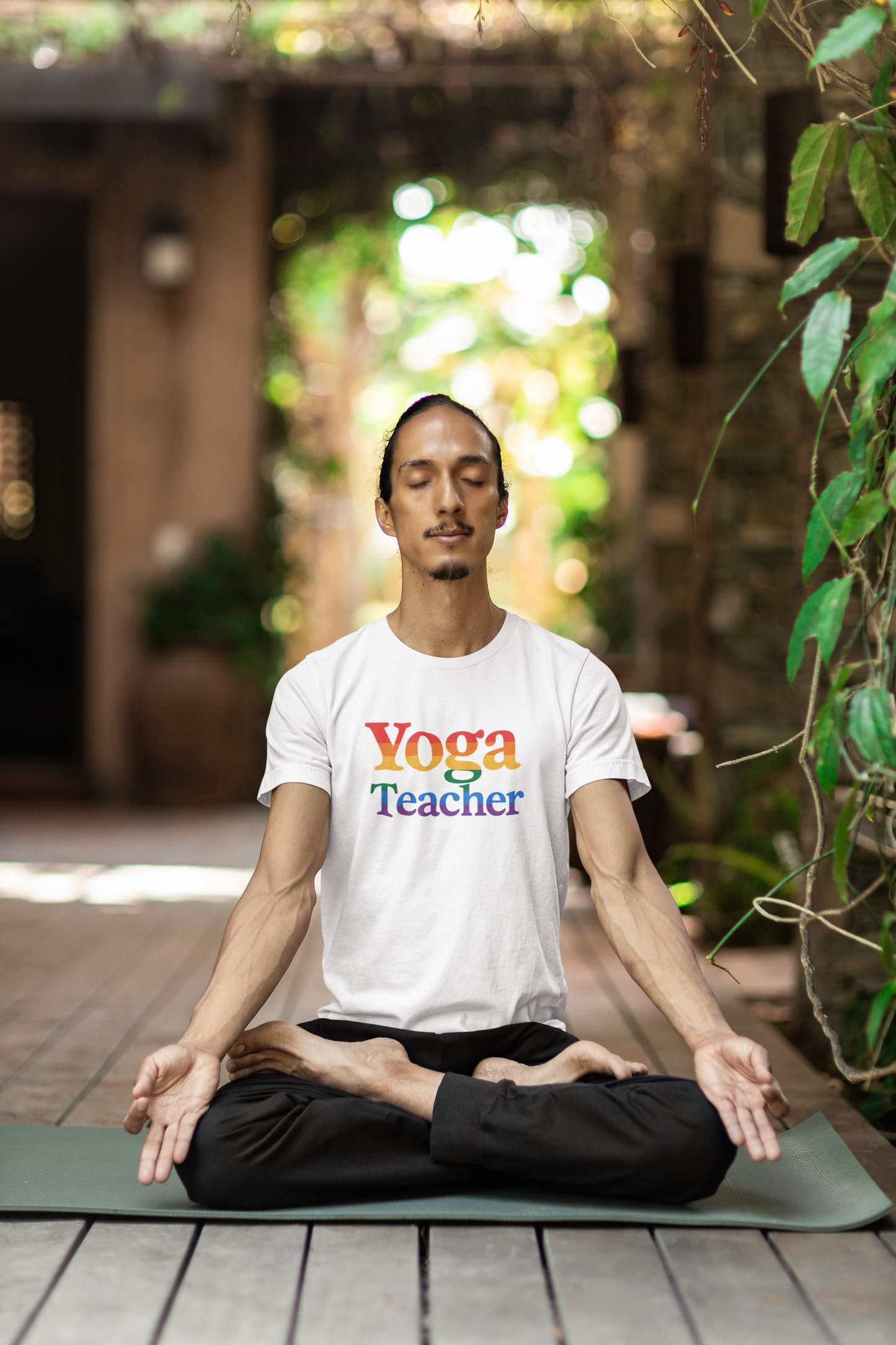 Yoga Teacher Short Sleeve Tee | Gift for Yoga Instructors, Wellness Apparel, Relaxed Fit Shirt, Yoga Lover Gifts, Summer Casual Wear