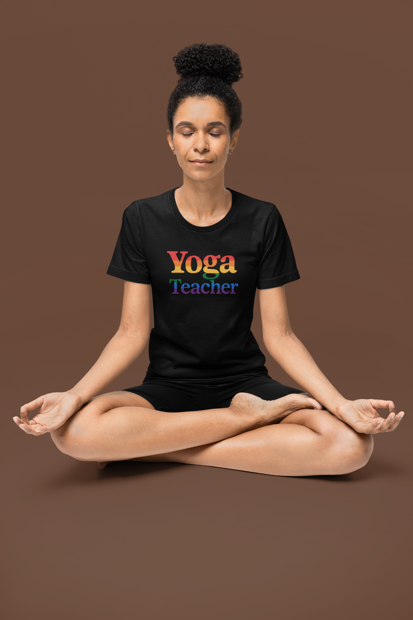 Yoga Teacher Short Sleeve Tee | Gift for Yoga Instructors, Wellness Apparel, Relaxed Fit Shirt, Yoga Lover Gifts, Summer Casual Wear