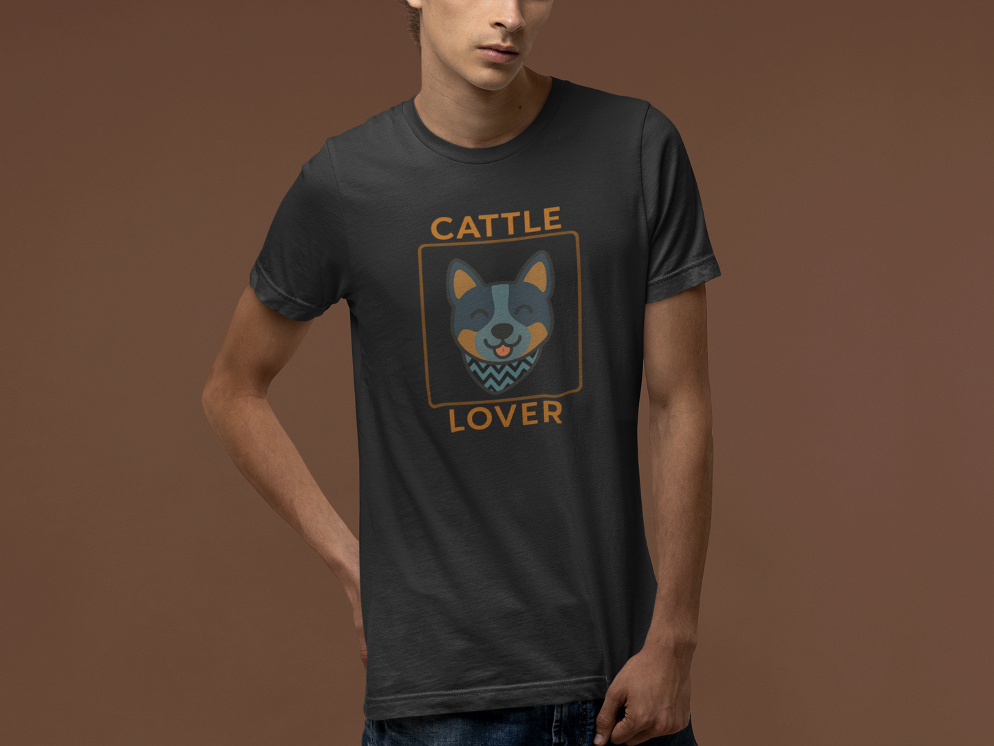 Australian Cattle Dog T-Shirt | Blue Heeler Dog Lover Gift, Unisex Pet Owner Tee