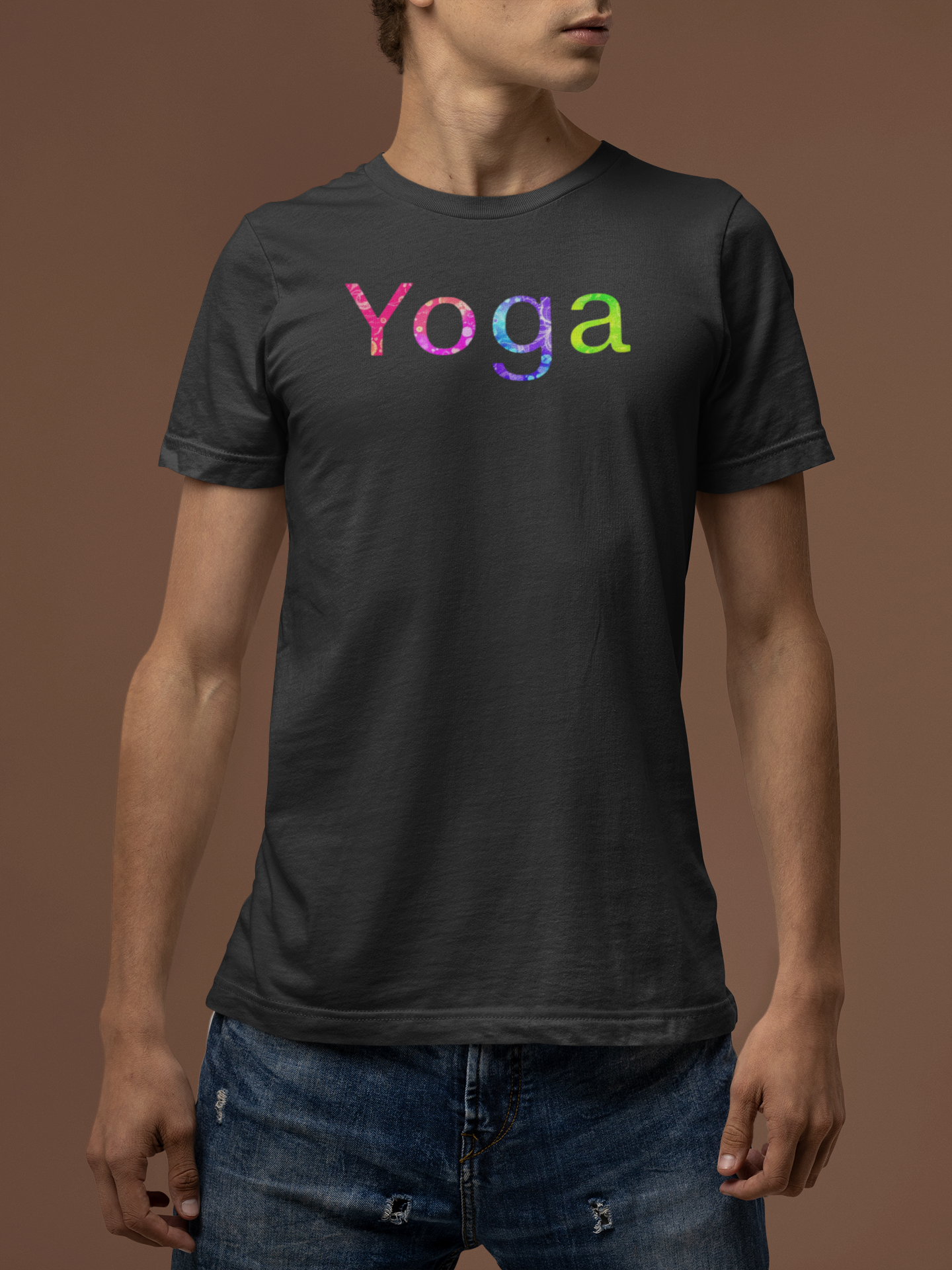 Yoga Vibes T-Shirt | Relaxed Fit Yoga Tee & Fitness Enthusiast Gift
