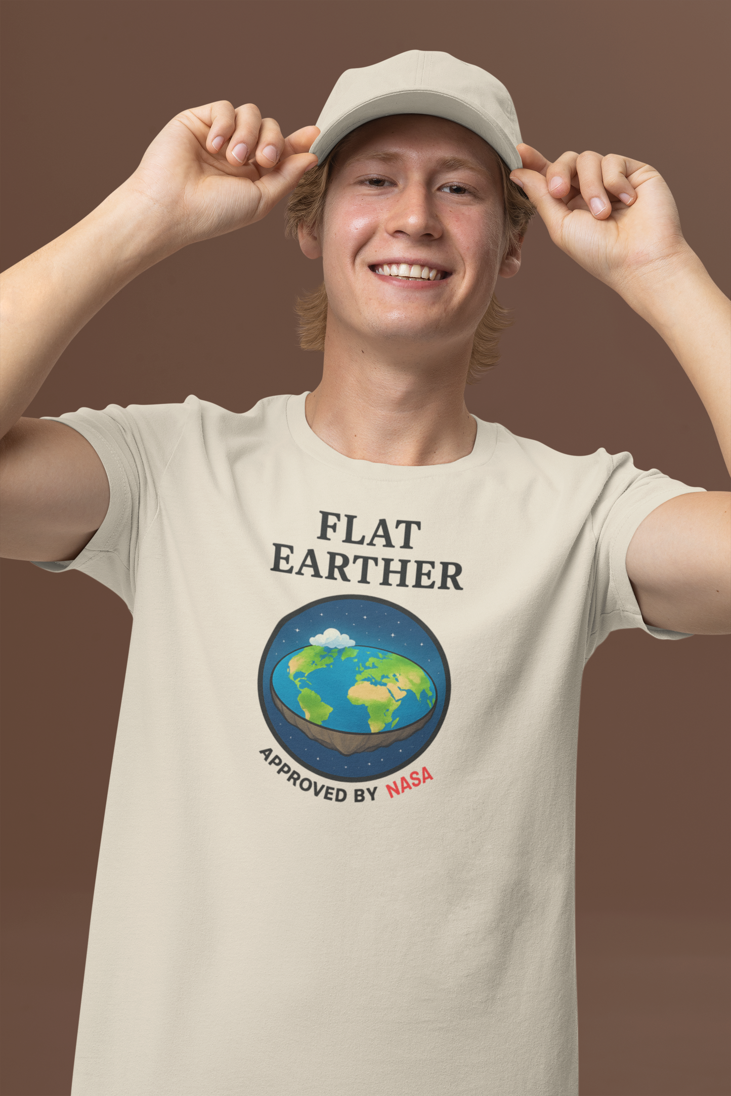 Flat Earther T-Shirt | Funny Conspiracy Theory Tee, Unisex Humorous Gift