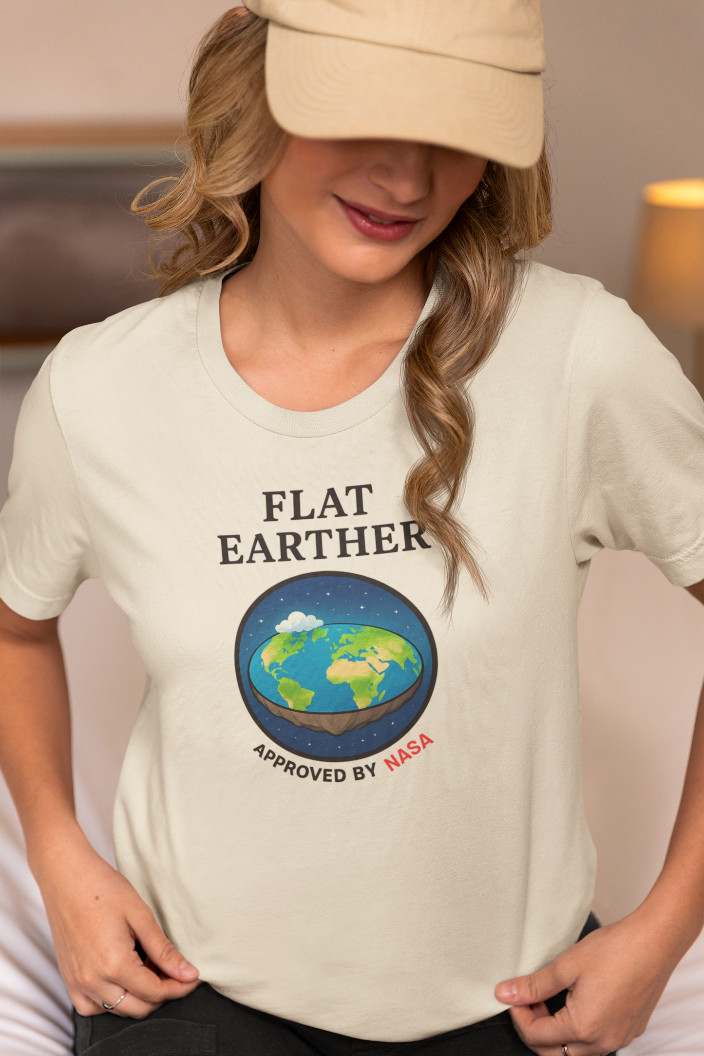 Flat Earther T-Shirt | Funny Conspiracy Theory Tee, Unisex Humorous Gift