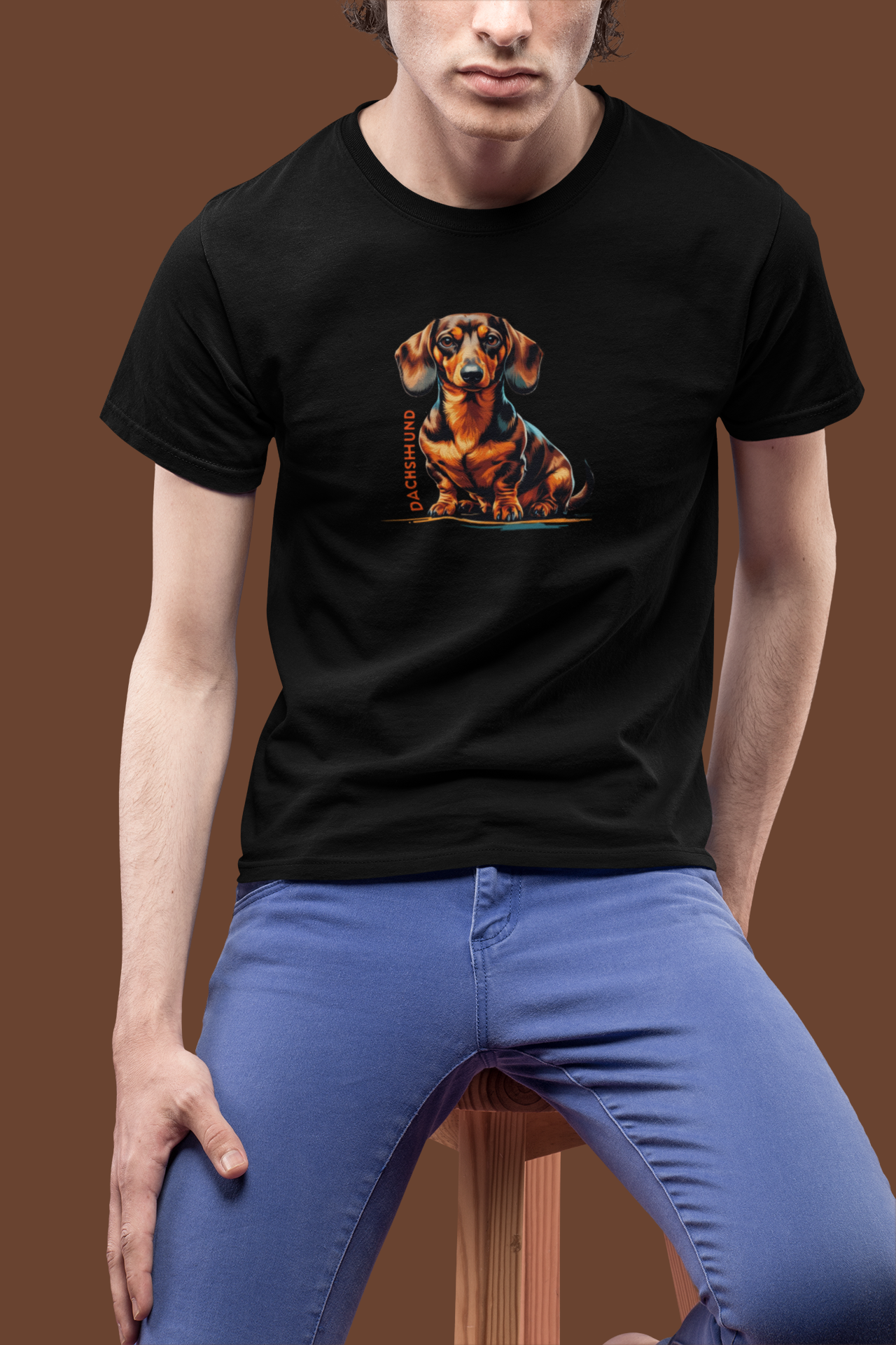 Adorable Dachshund T-Shirt | Dog Lover Tee & Pet Gift
