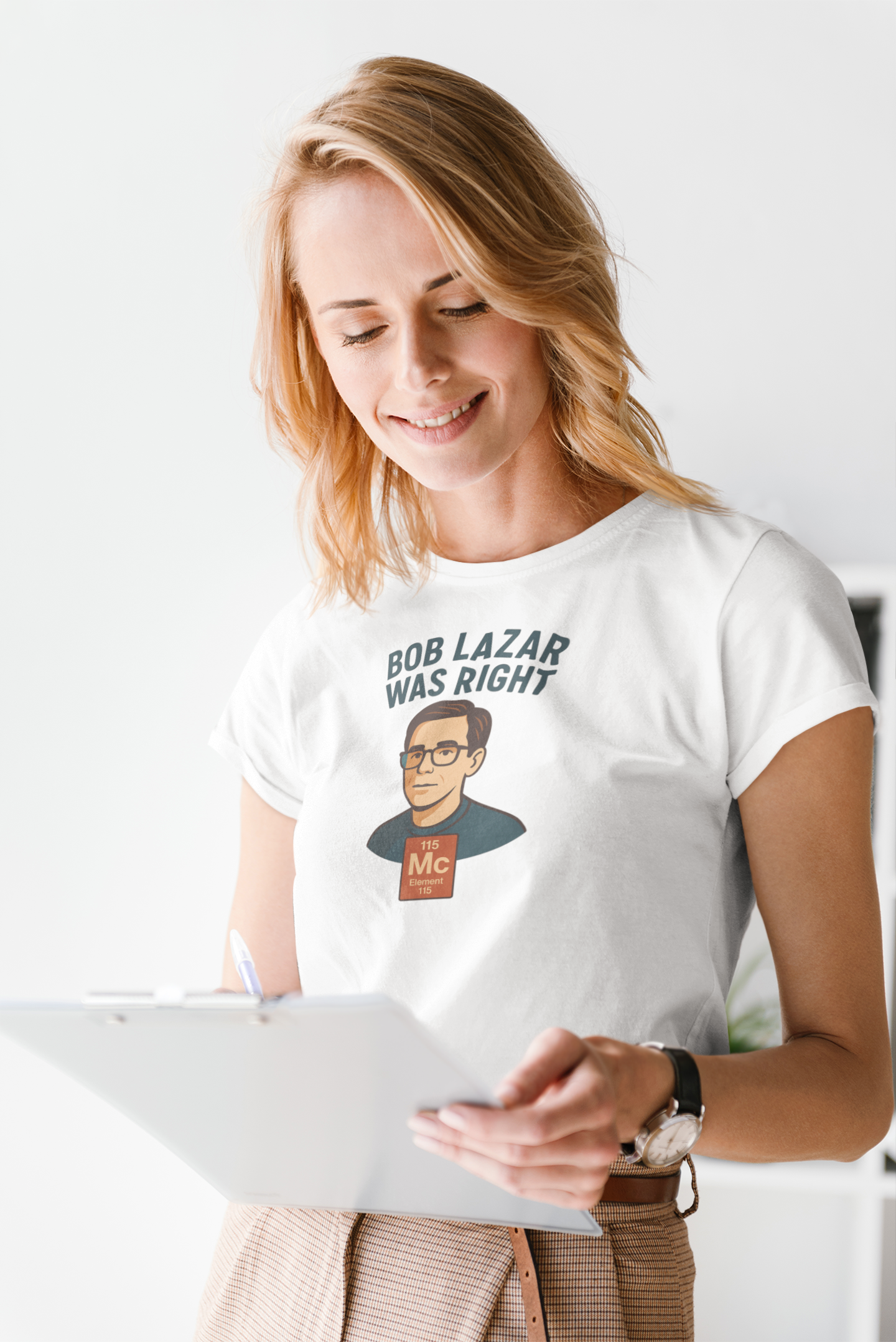 Bob Lazar Was Right" UFO T-Shirt | Sci-Fi & Alien Enthusiast Gift