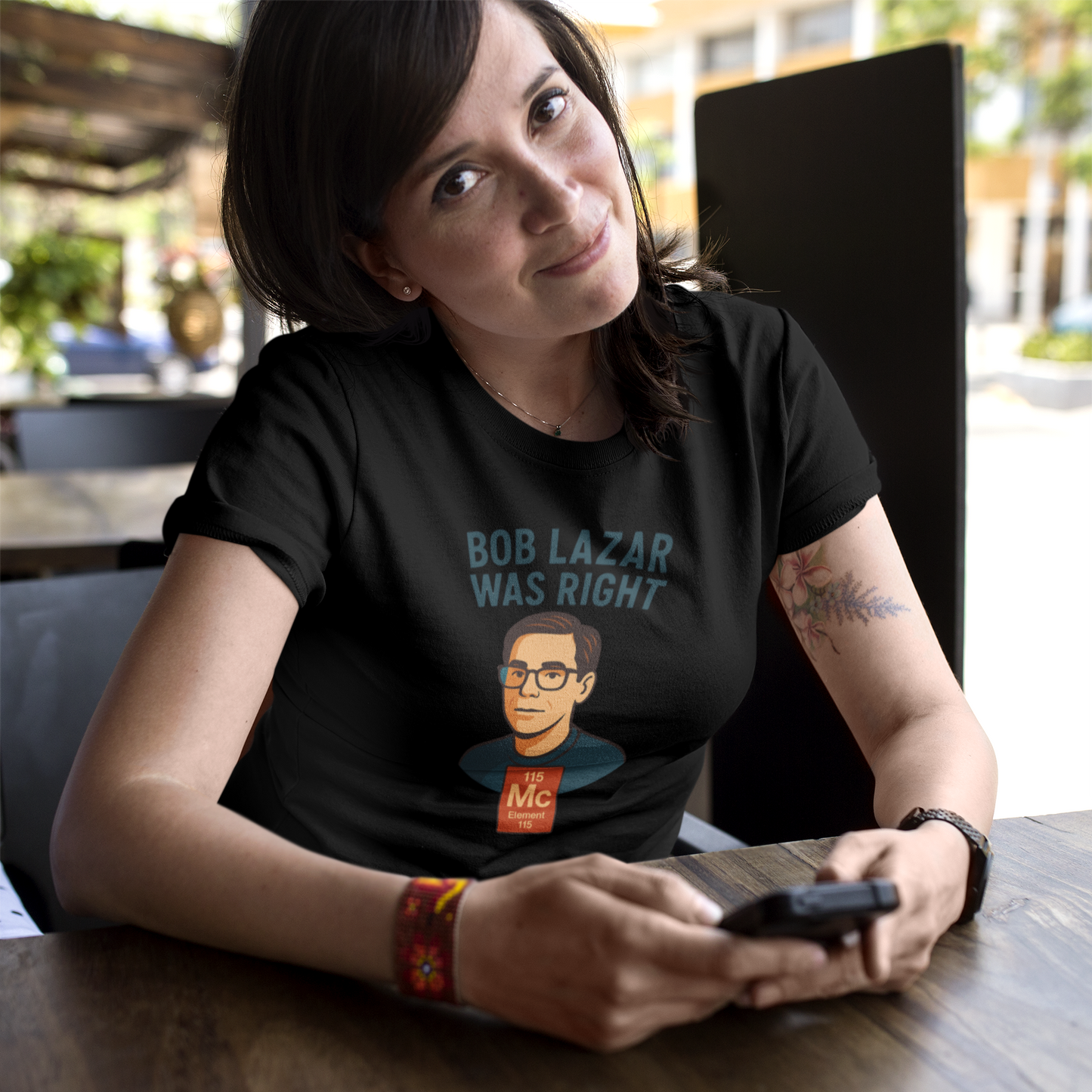 Bob Lazar Was Right" UFO T-Shirt | Sci-Fi & Alien Enthusiast Gift