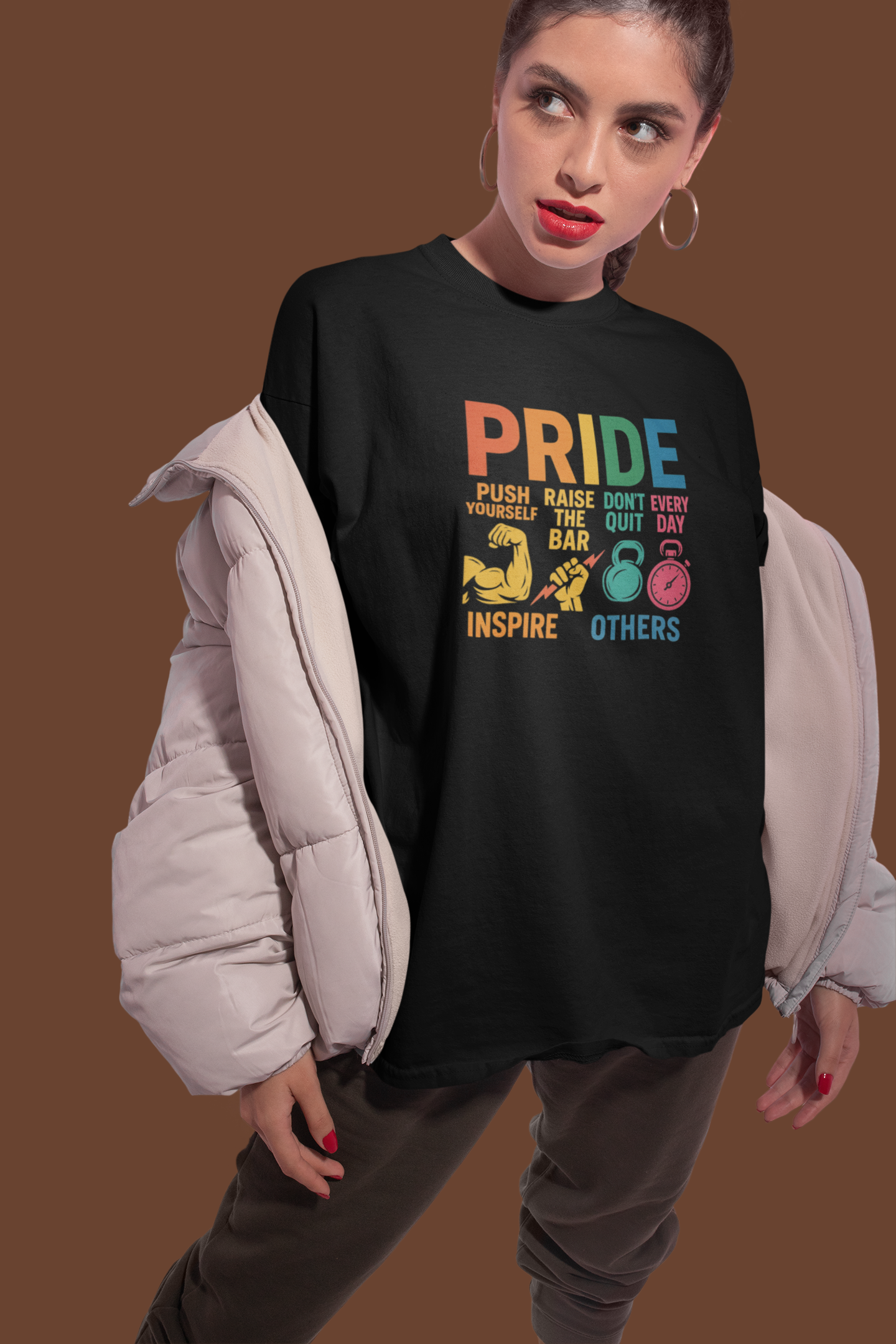 Pride Fitness Tee | Unisex Workout Shirt & LGBTQ+ Apparel
