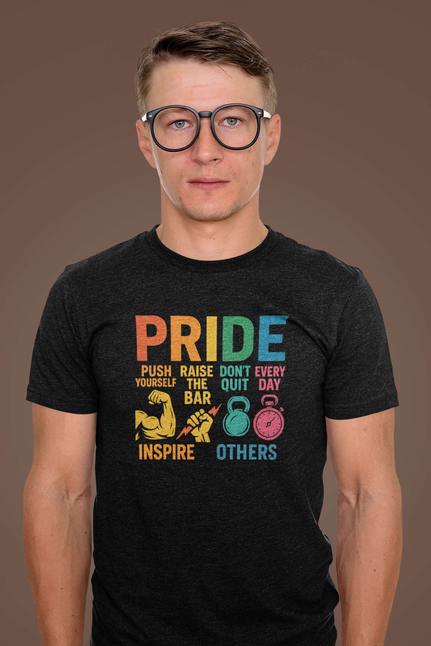Pride Fitness Tee | Unisex Workout Shirt & LGBTQ+ Apparel