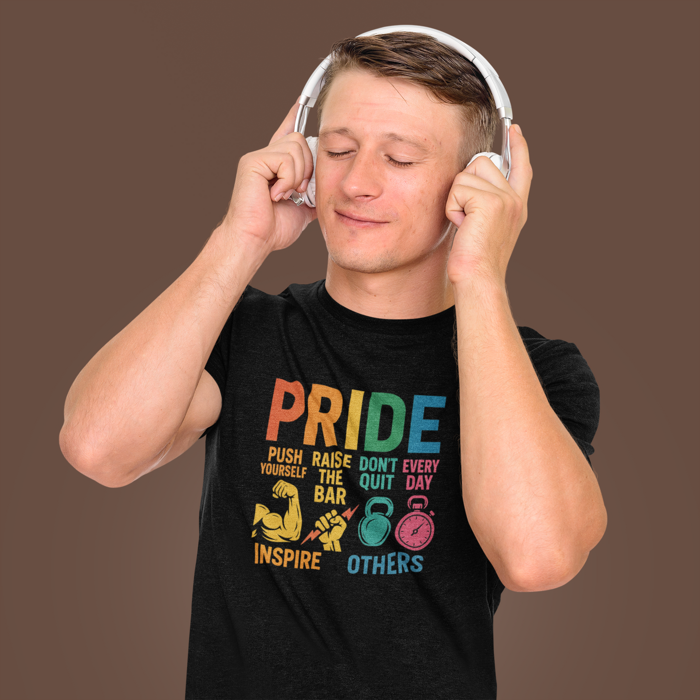 Pride Fitness Tee | Unisex Workout Shirt & LGBTQ+ Apparel