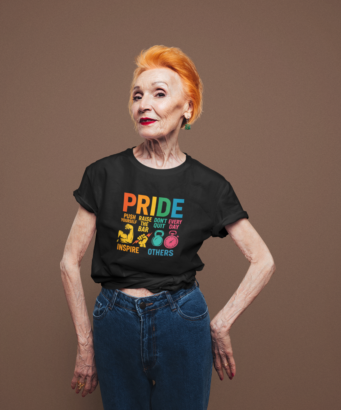 Pride Fitness Tee | Unisex Workout Shirt & LGBTQ+ Apparel