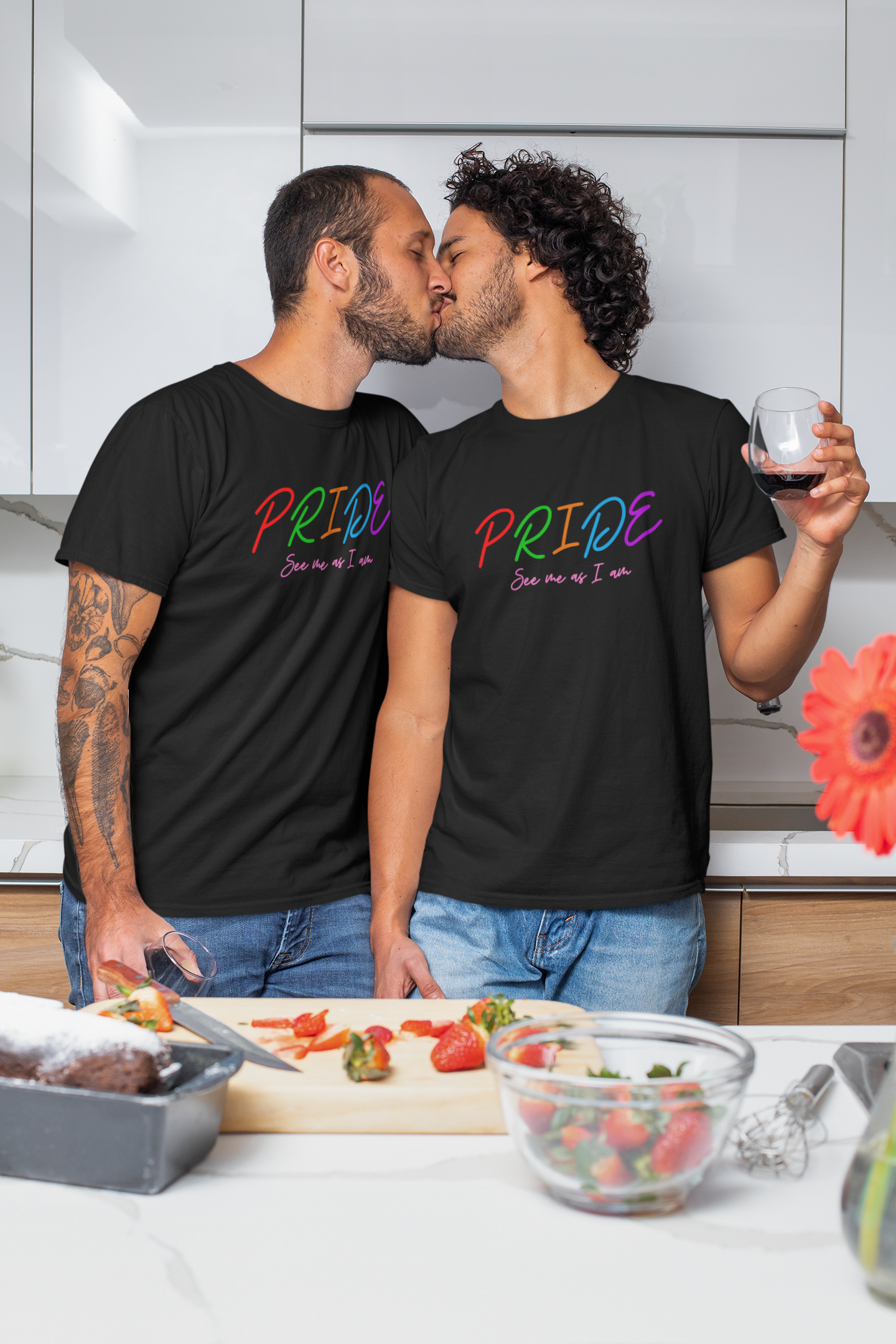 Pride Rainbow T-Shirt | LGBTQIA+ Apparel & Gay Pride Statement Tee