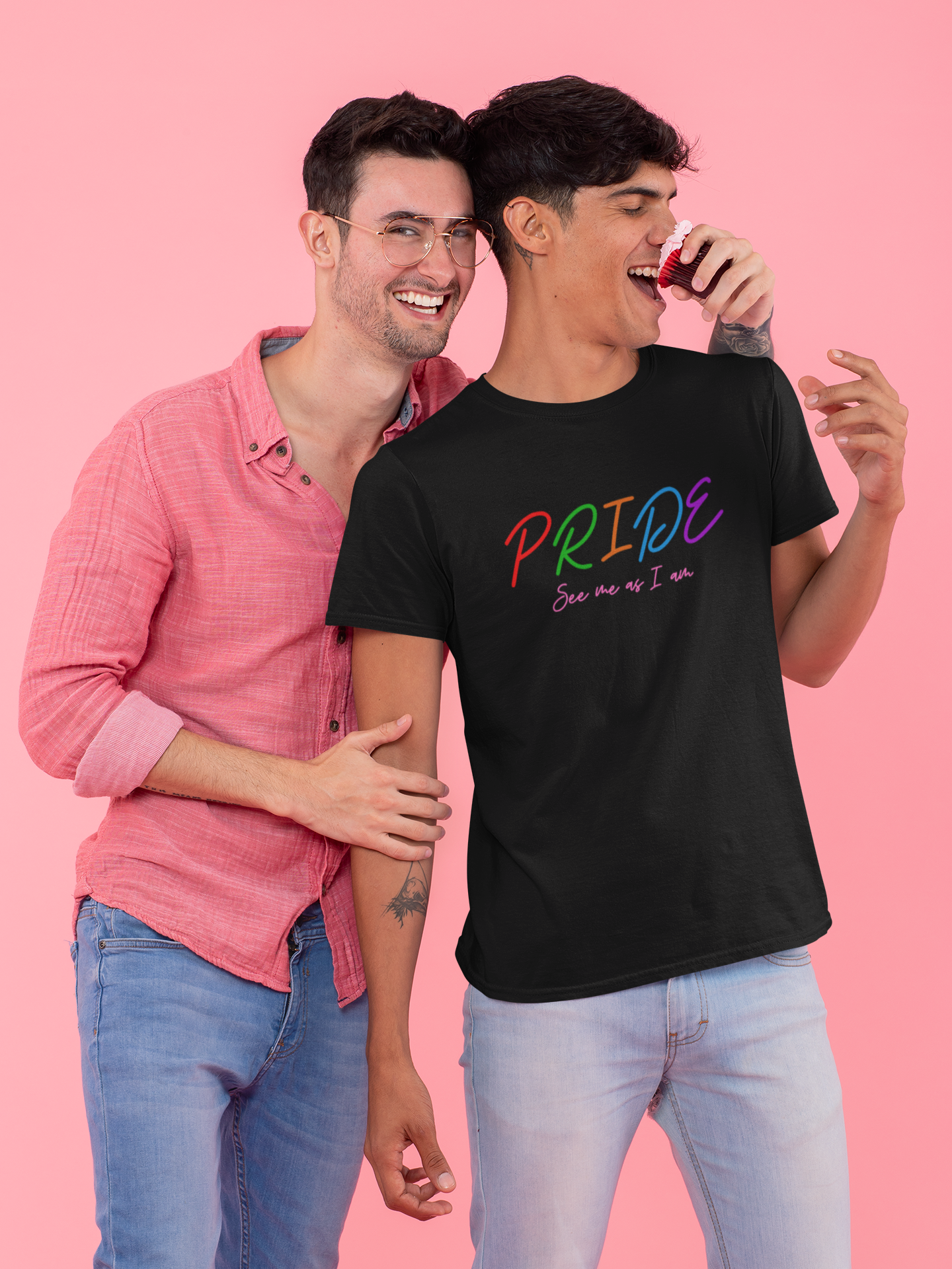 Pride Rainbow T-Shirt | LGBTQIA+ Apparel & Gay Pride Statement Tee