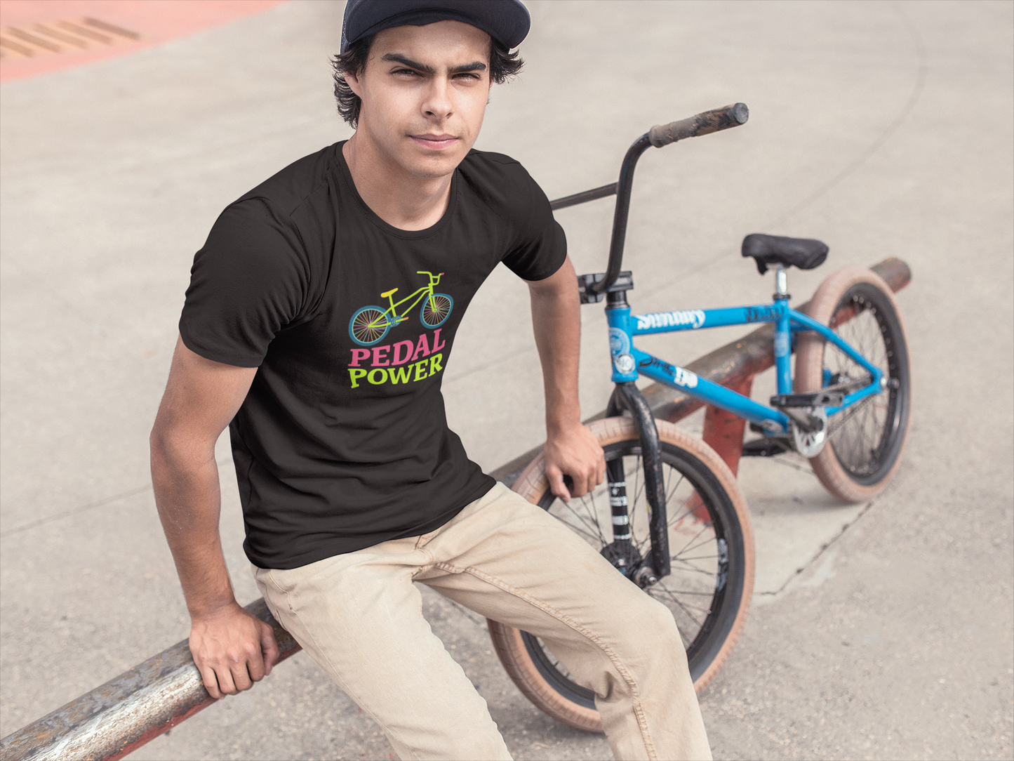 "Pedal Power" Unisex Cycling Tee | Bike Lover Gift & Workout Top