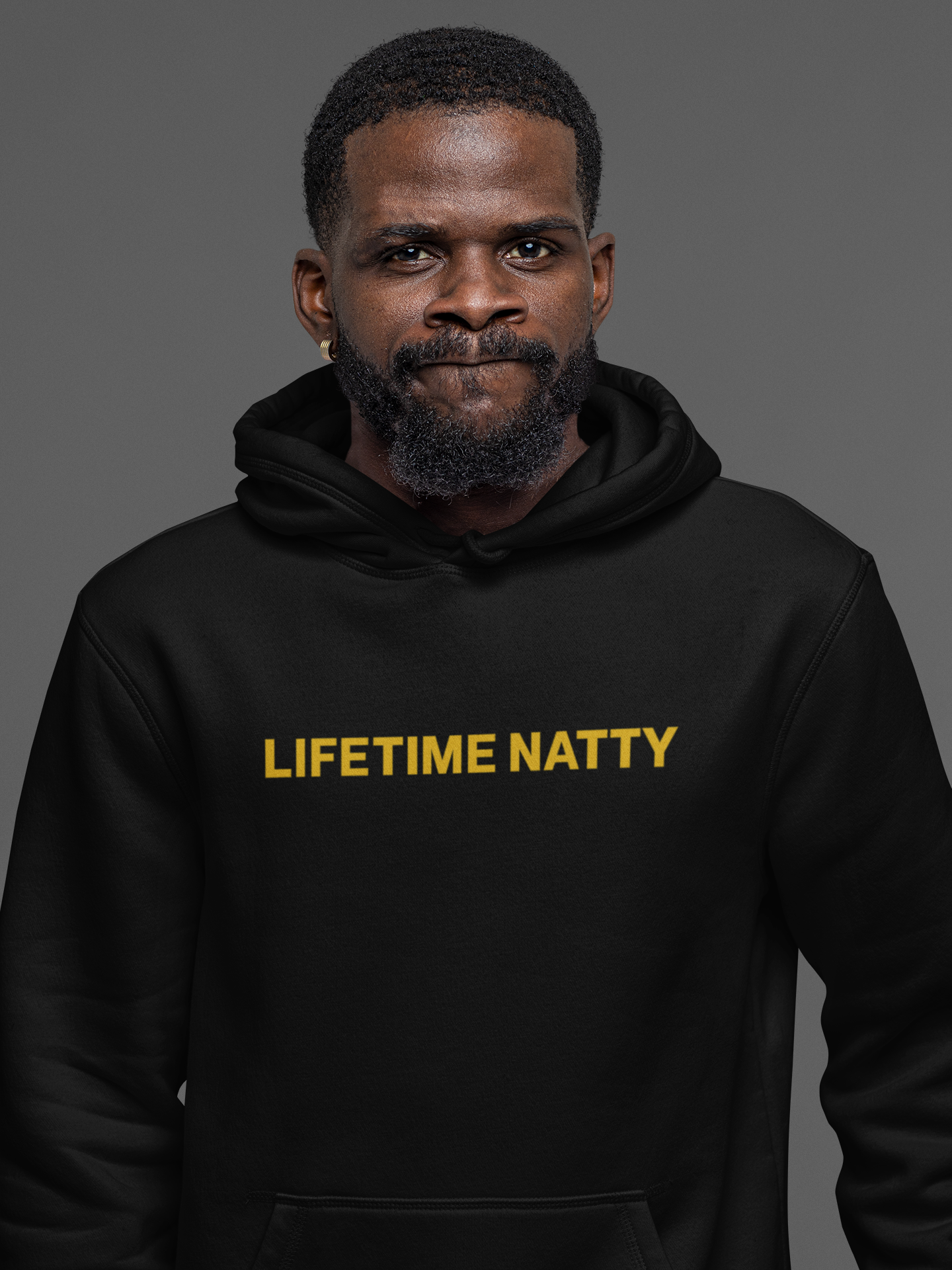 Lifetime Natty Midweight Hoodie | Certified Gym Enthusiast & Fitness Gift