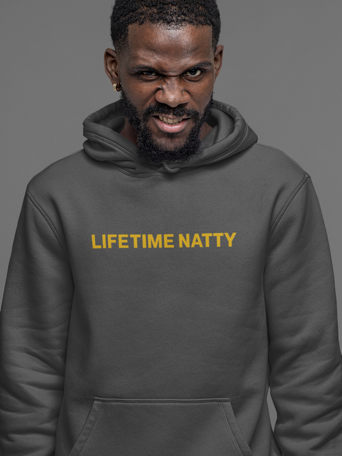 Lifetime Natty Midweight Hoodie | Certified Gym Enthusiast & Fitness Gift