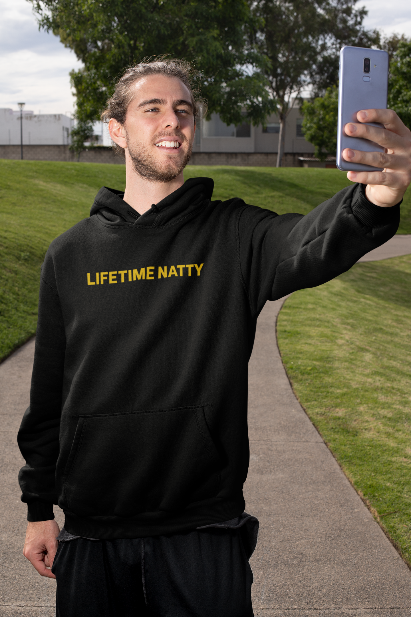 Lifetime Natty Midweight Hoodie | Certified Gym Enthusiast & Fitness Gift
