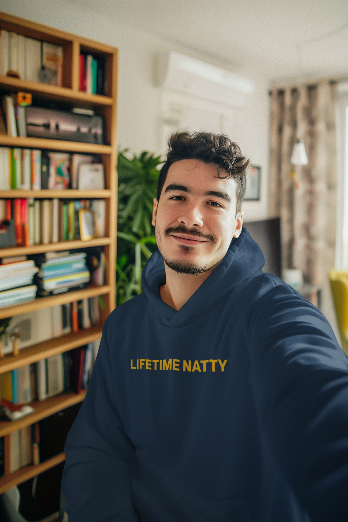 Lifetime Natty Midweight Hoodie | Certified Gym Enthusiast & Fitness Gift