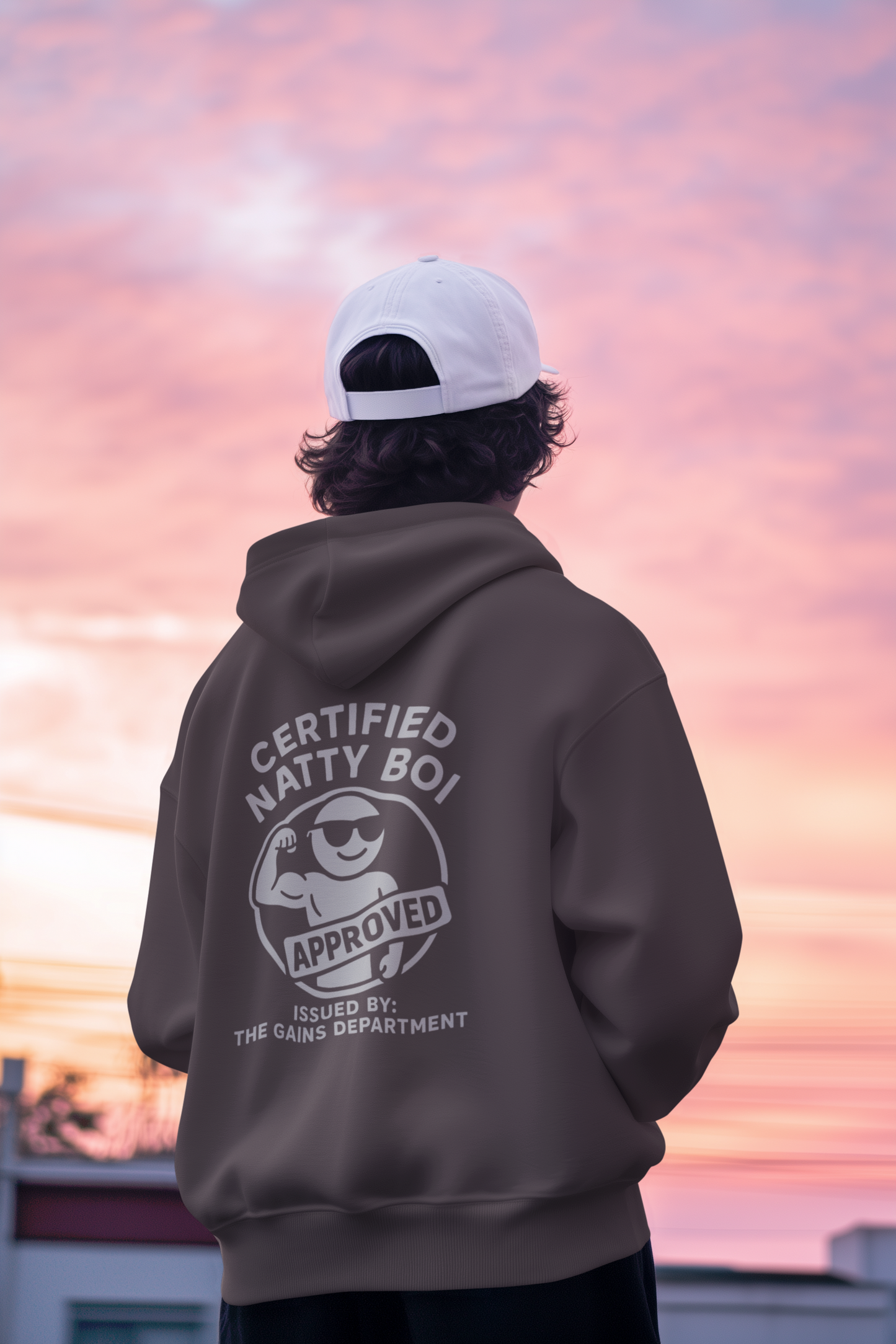 Lifetime Natty Unisex Hoodie | Certified Natty Boi Gym & Fitness Gift