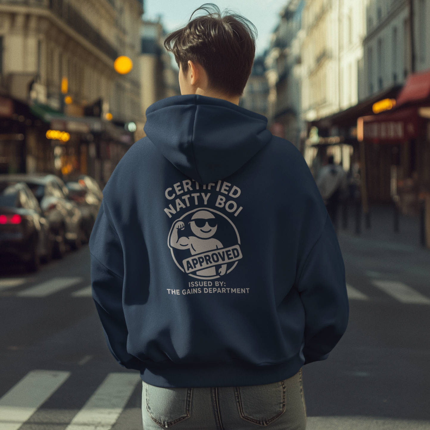 Lifetime Natty Unisex Hoodie | Certified Natty Boi Gym & Fitness Gift