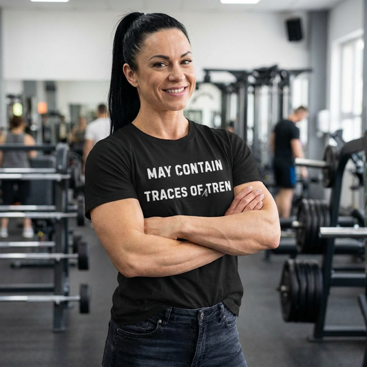 May Contain Tren T-Shirt | Funny Gym Shirt