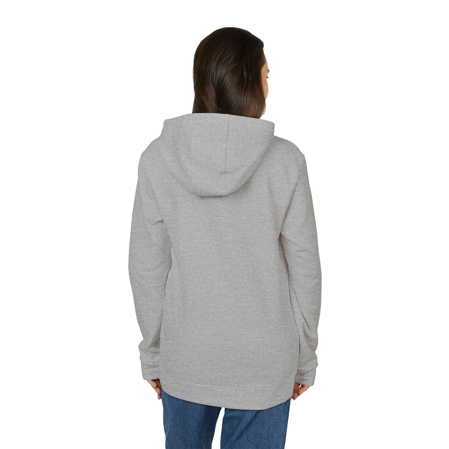 Adidas Fleece Hoodie - No Talk, Just Plates | Sporty Casual Wear, Unisex Lounge Apparel, Gift for Food Lovers, Everyday Comfort