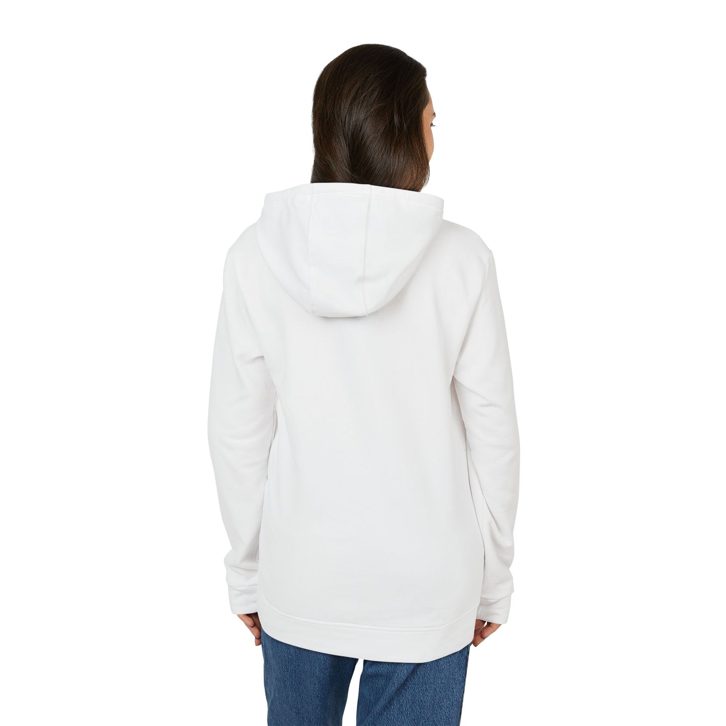 Adidas Fleece Hoodie - No Talk, Just Plates | Sporty Casual Wear, Unisex Lounge Apparel, Gift for Food Lovers, Everyday Comfort
