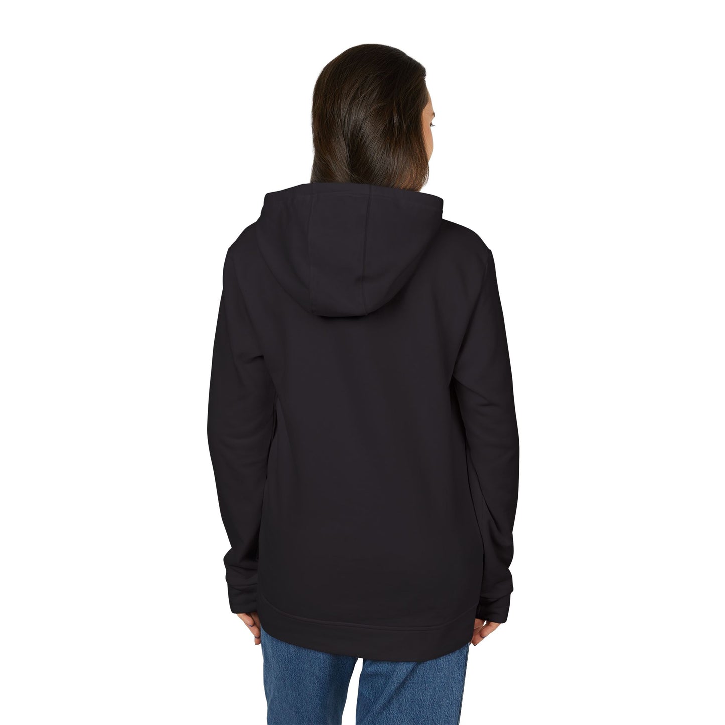 Adidas Fleece Hoodie - No Talk, Just Plates | Sporty Casual Wear, Unisex Lounge Apparel, Gift for Food Lovers, Everyday Comfort