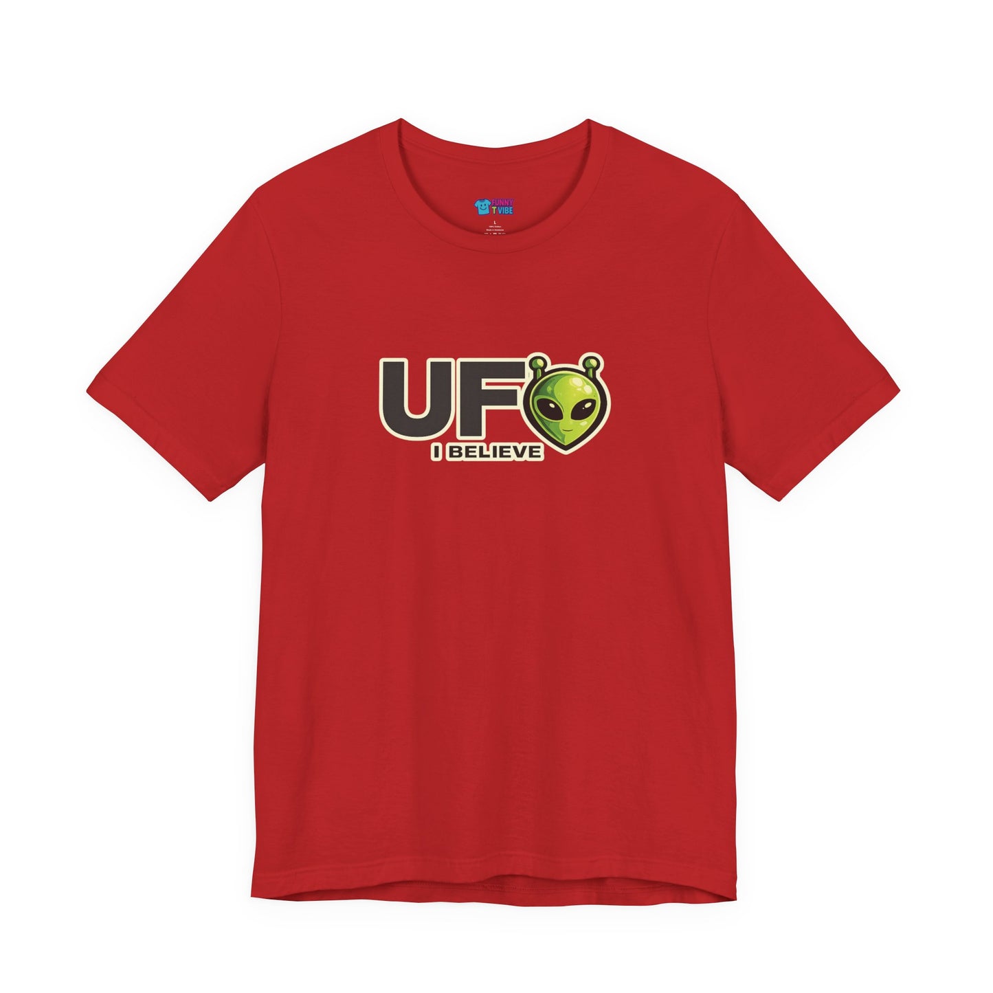 UFO I Believe Alien Graphic T-Shirt