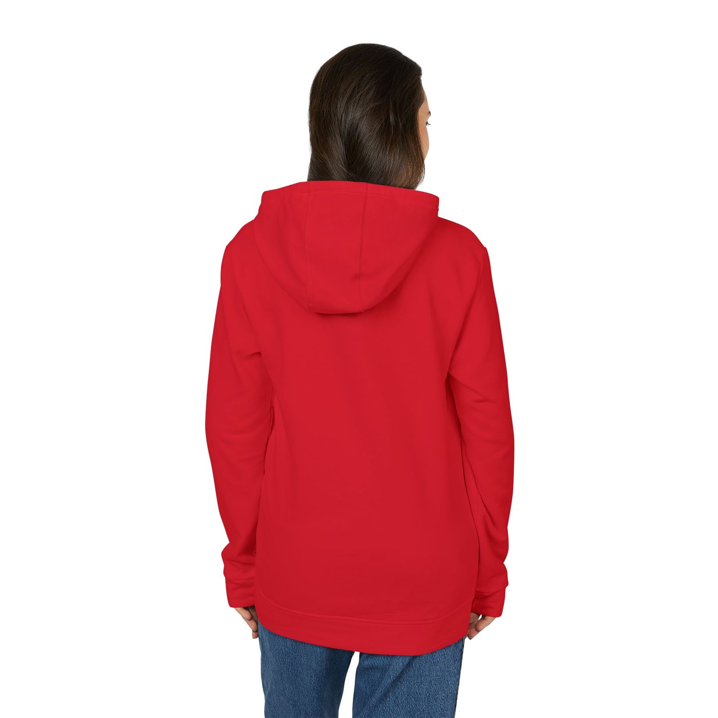 Adidas Fleece Hoodie - No Talk, Just Plates | Sporty Casual Wear, Unisex Lounge Apparel, Gift for Food Lovers, Everyday Comfort