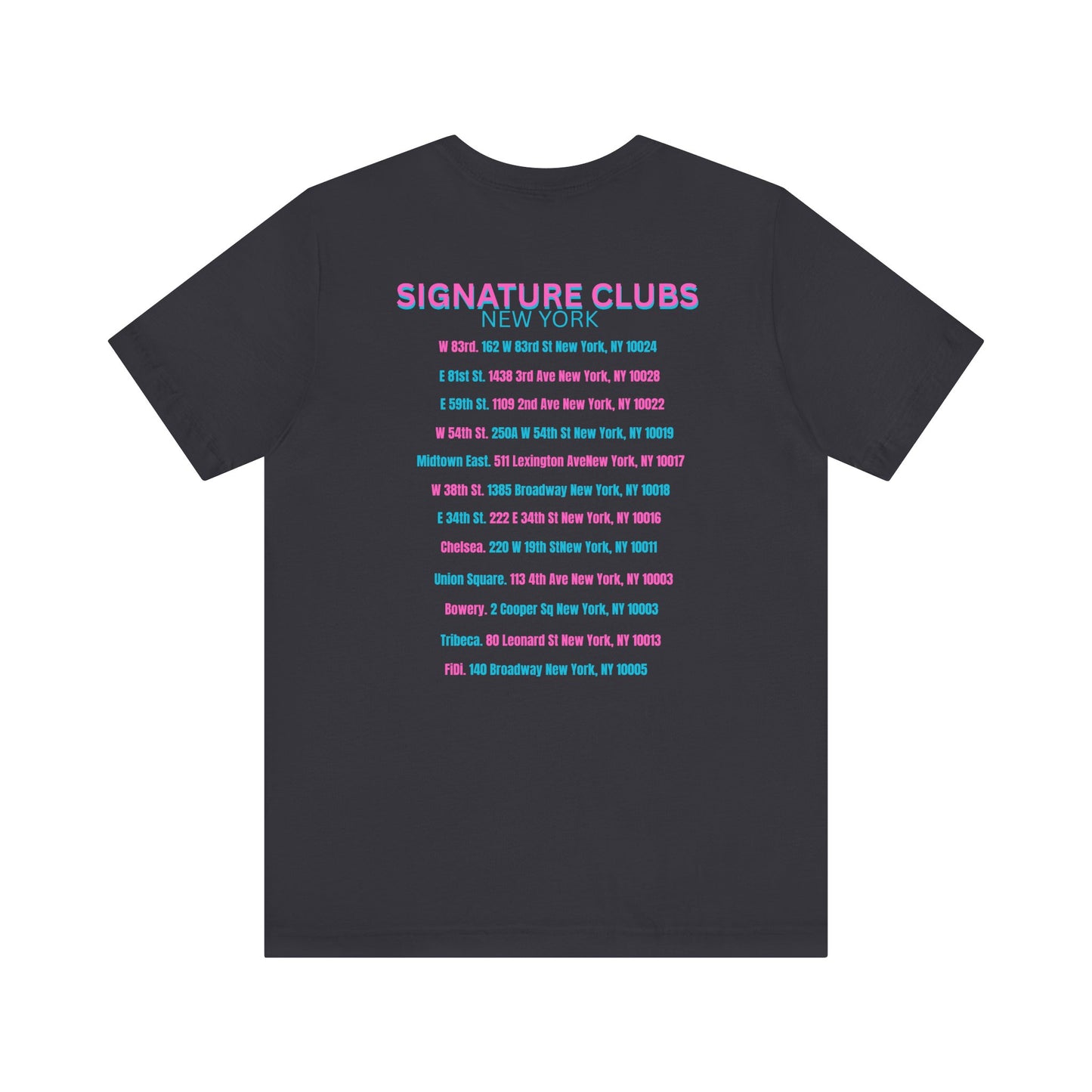 Crunch Unisex Jersey Short Sleeve Tee