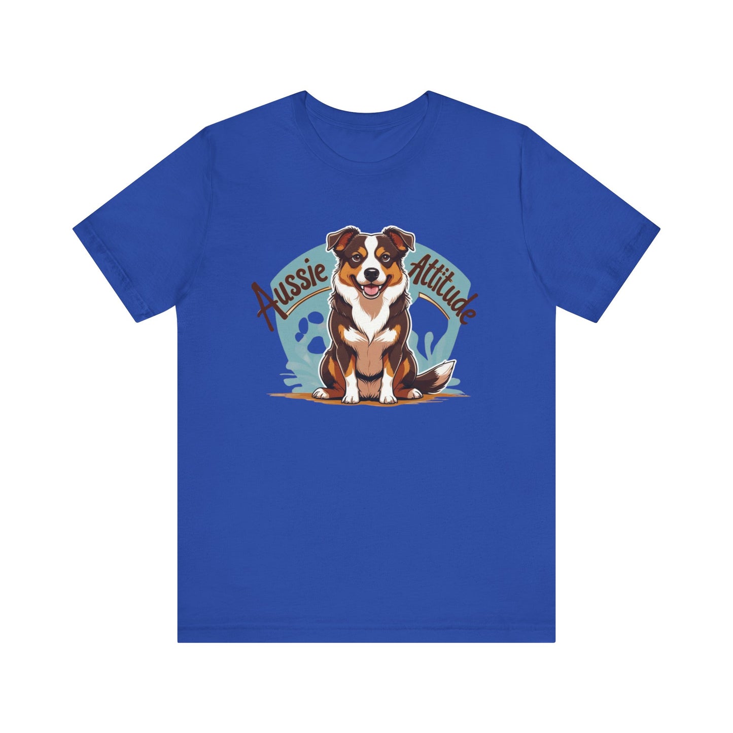 Aussie Attitude Australian Cattle Dog T-Shirt | Blue Heeler Dog Lover Gift, Unisex Pet Owner Tee