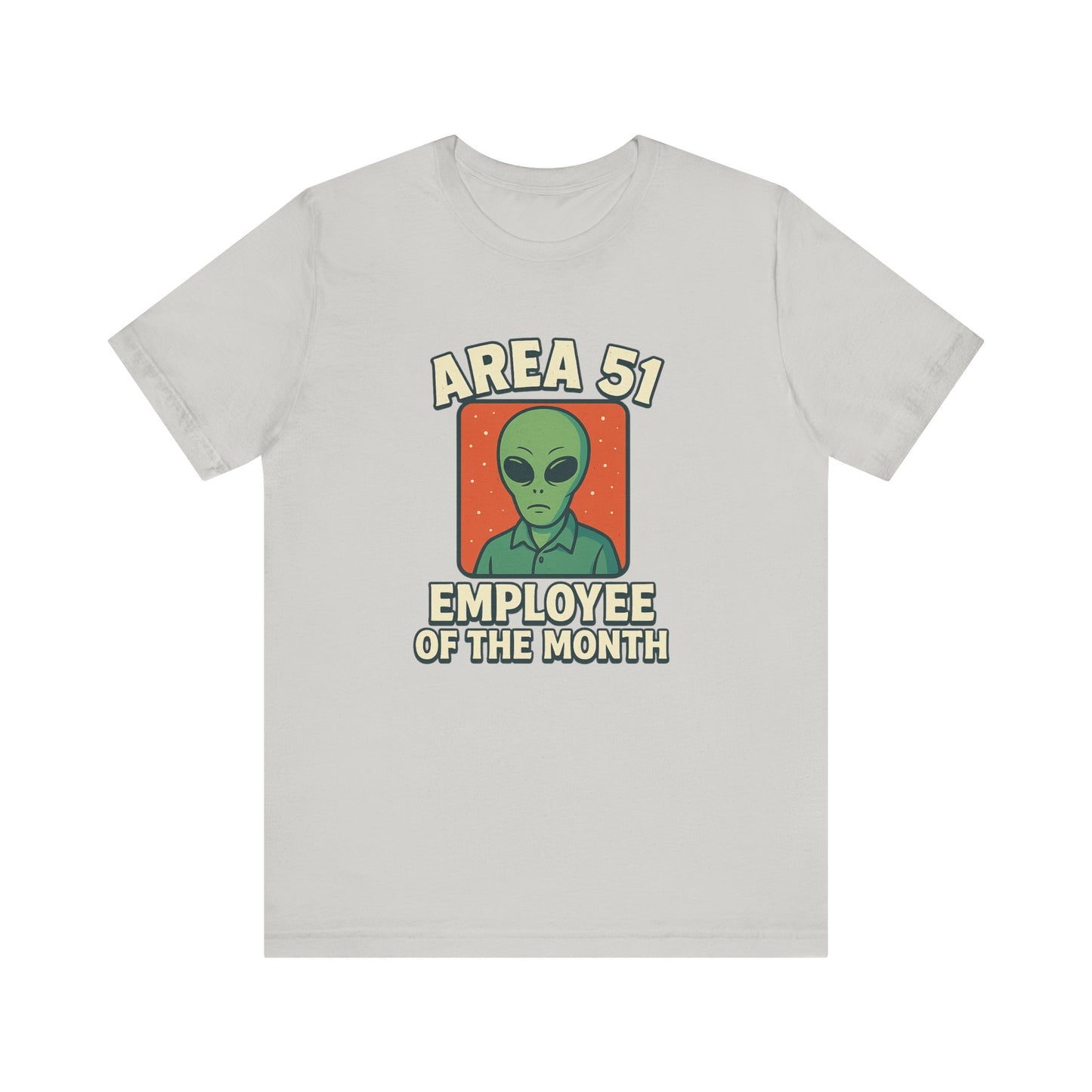 Area 51 Employee of the Month T-Shirt | Funny Alien Graphic Tee