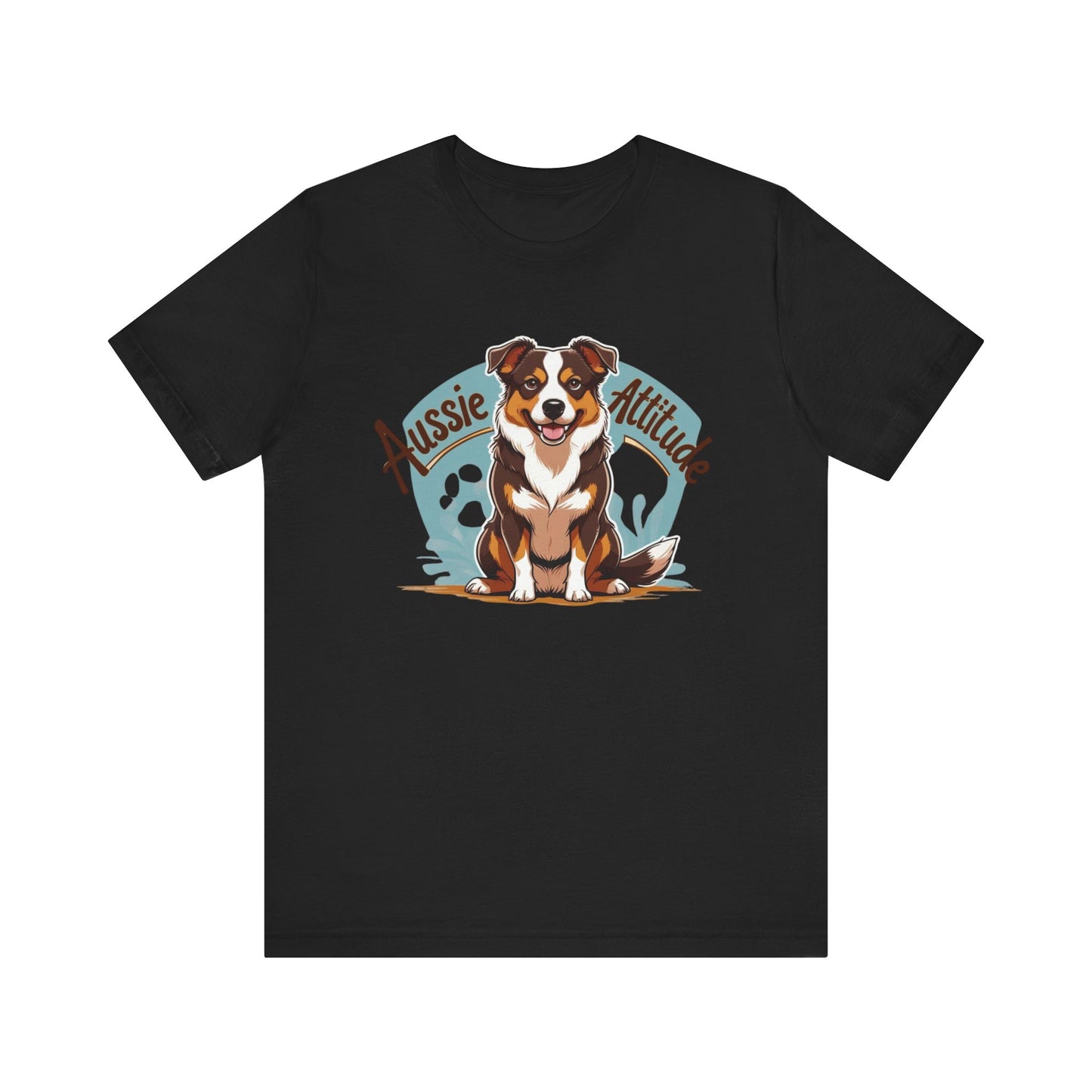 Aussie Attitude Australian Cattle Dog T-Shirt | Blue Heeler Dog Lover Gift, Unisex Pet Owner Tee