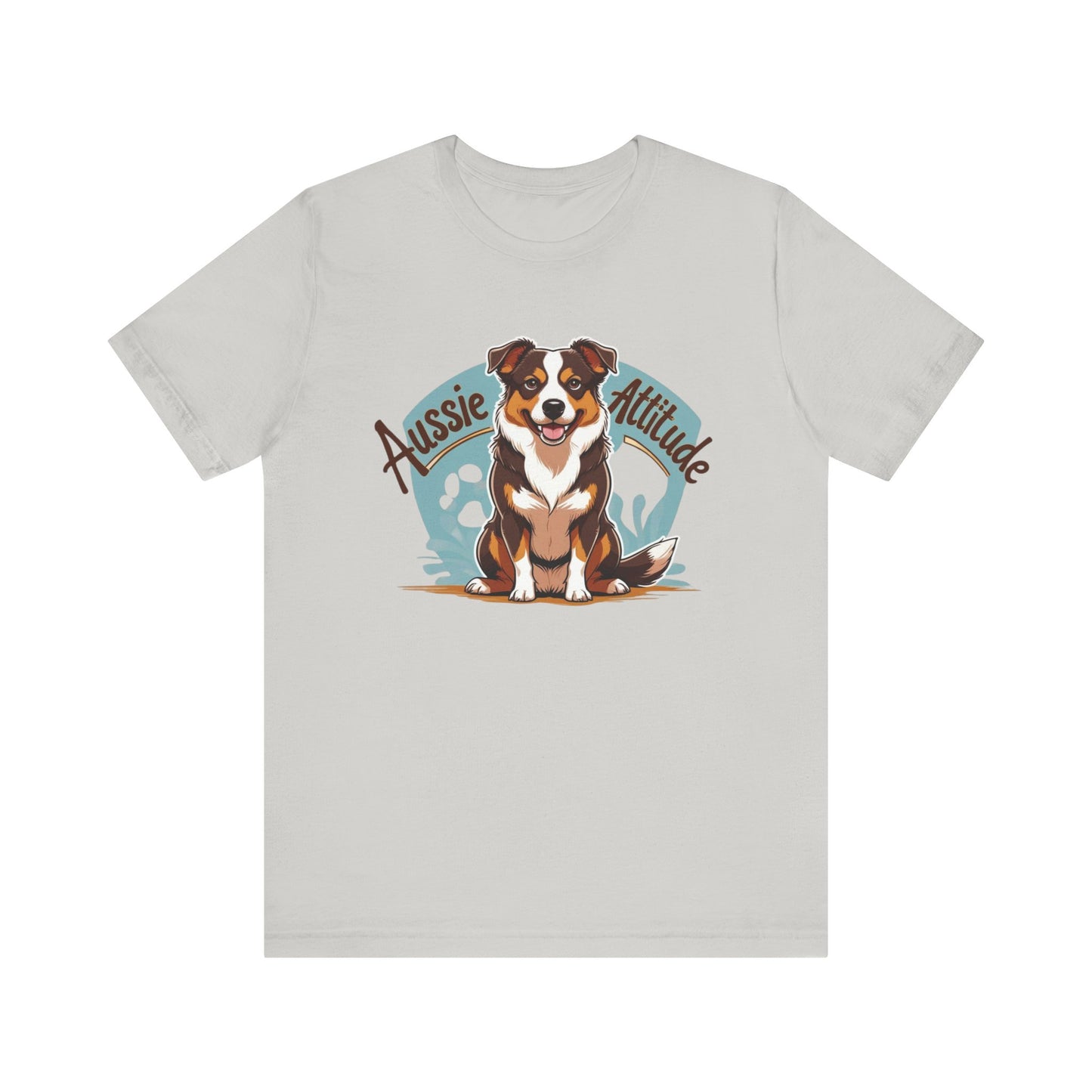 Aussie Attitude Australian Cattle Dog T-Shirt | Blue Heeler Dog Lover Gift, Unisex Pet Owner Tee