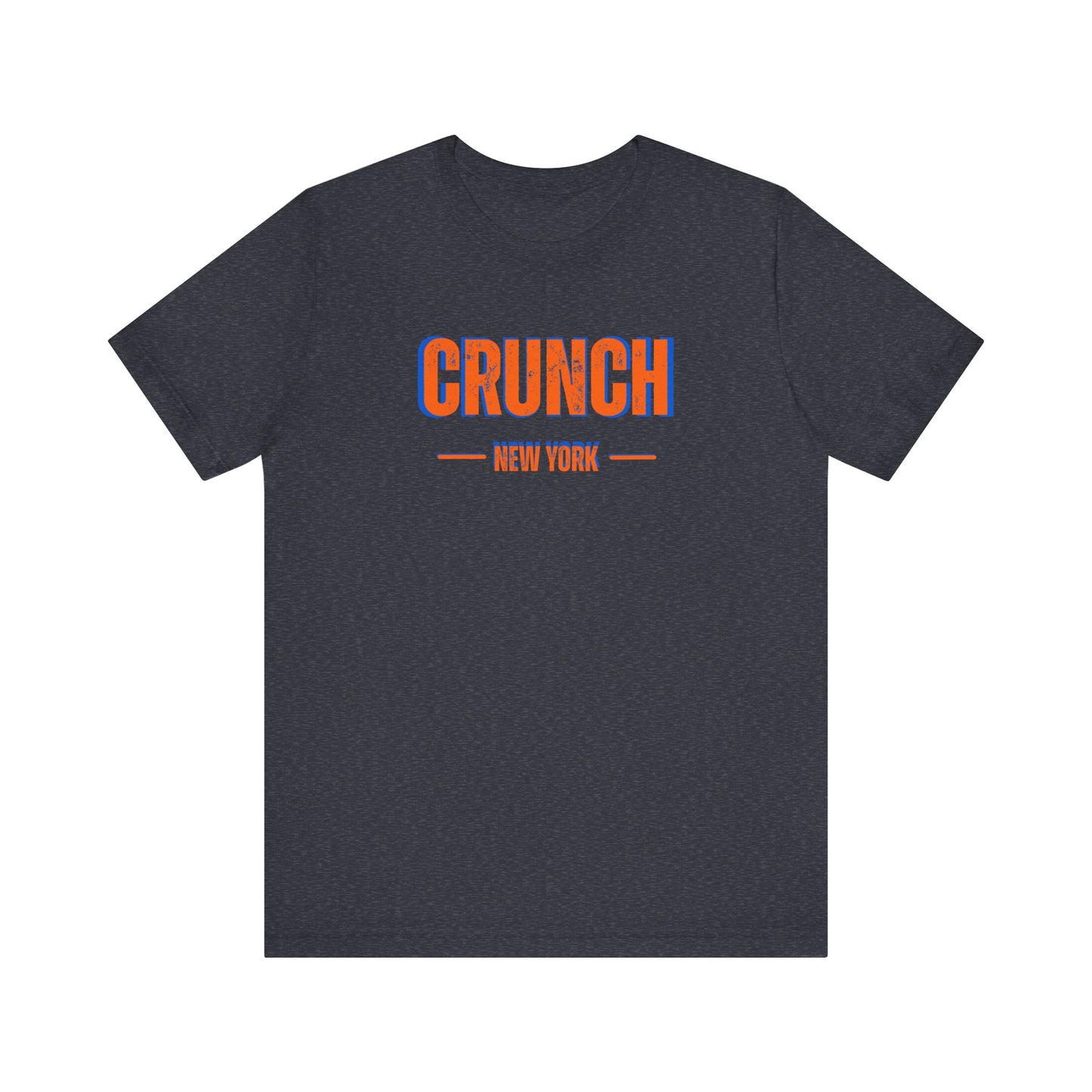 Vintage Crunch New York Tee - Unisex Jersey Short Sleeve, Urban Style, Retro Vibe, Unique Design
