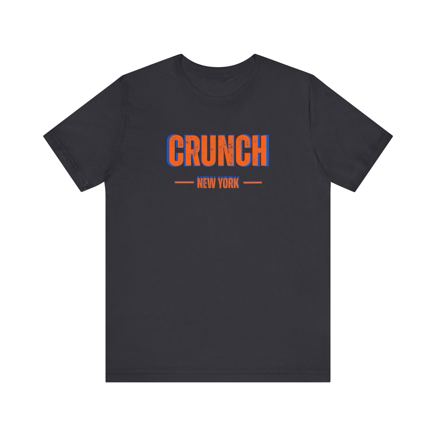 Vintage Crunch New York Tee - Unisex Jersey Short Sleeve, Urban Style, Retro Vibe, Unique Design