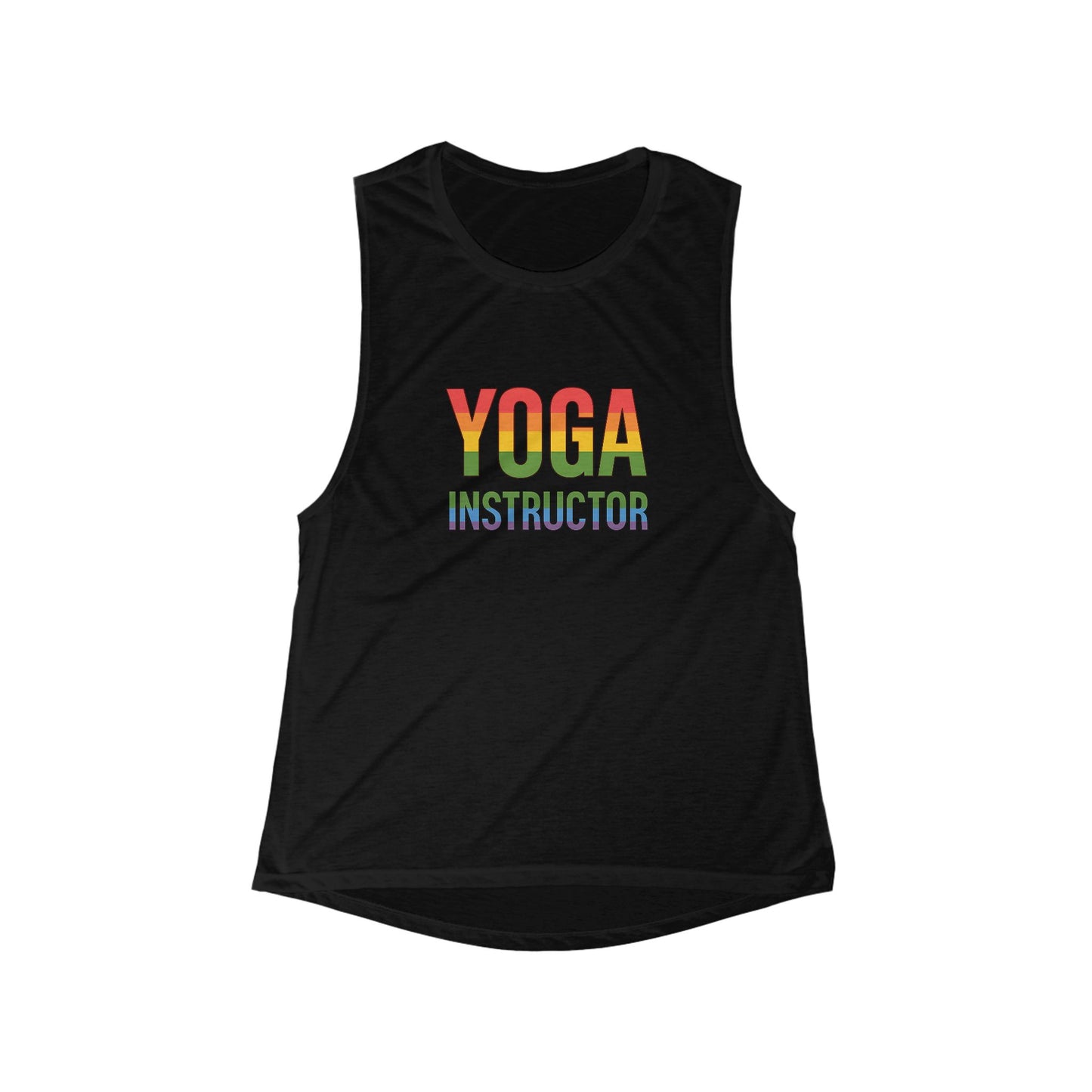 Colorful Pride Yoga Muscle Tank Top | Women's Activewear & Fitness Gift