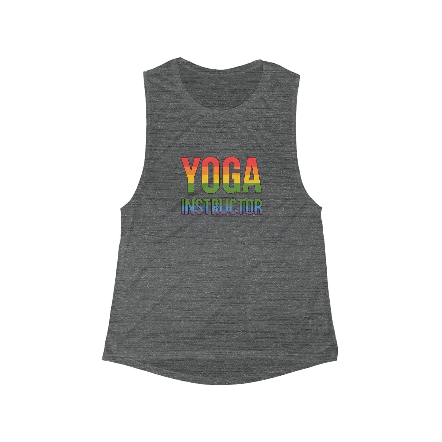 Colorful Pride Yoga Muscle Tank Top | Women's Activewear & Fitness Gift