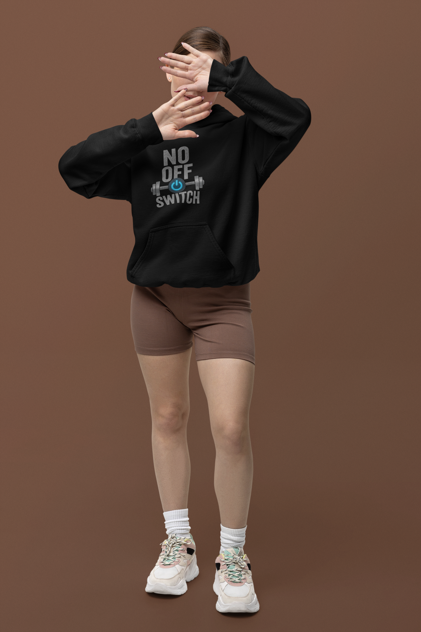 No Off Switch Unisex Hoodie | Motivational Fitness Apparel & Gym Lover Gift