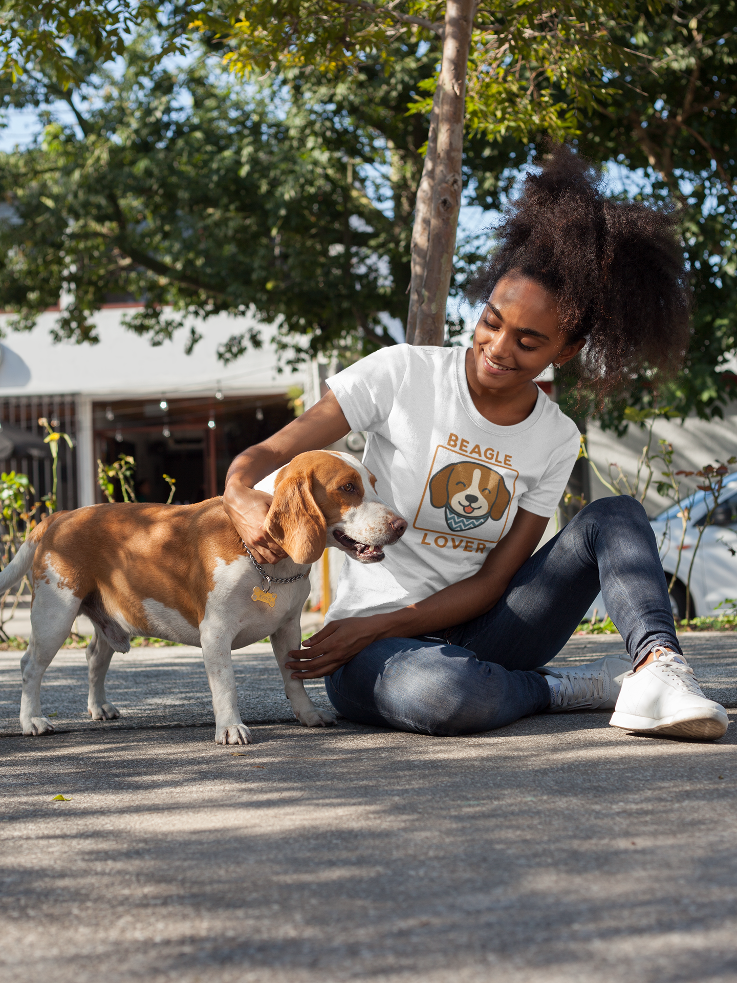 Beagle Lover T-Shirt | Funny Dog Mom/Dad Tee & Pet Owner Gift