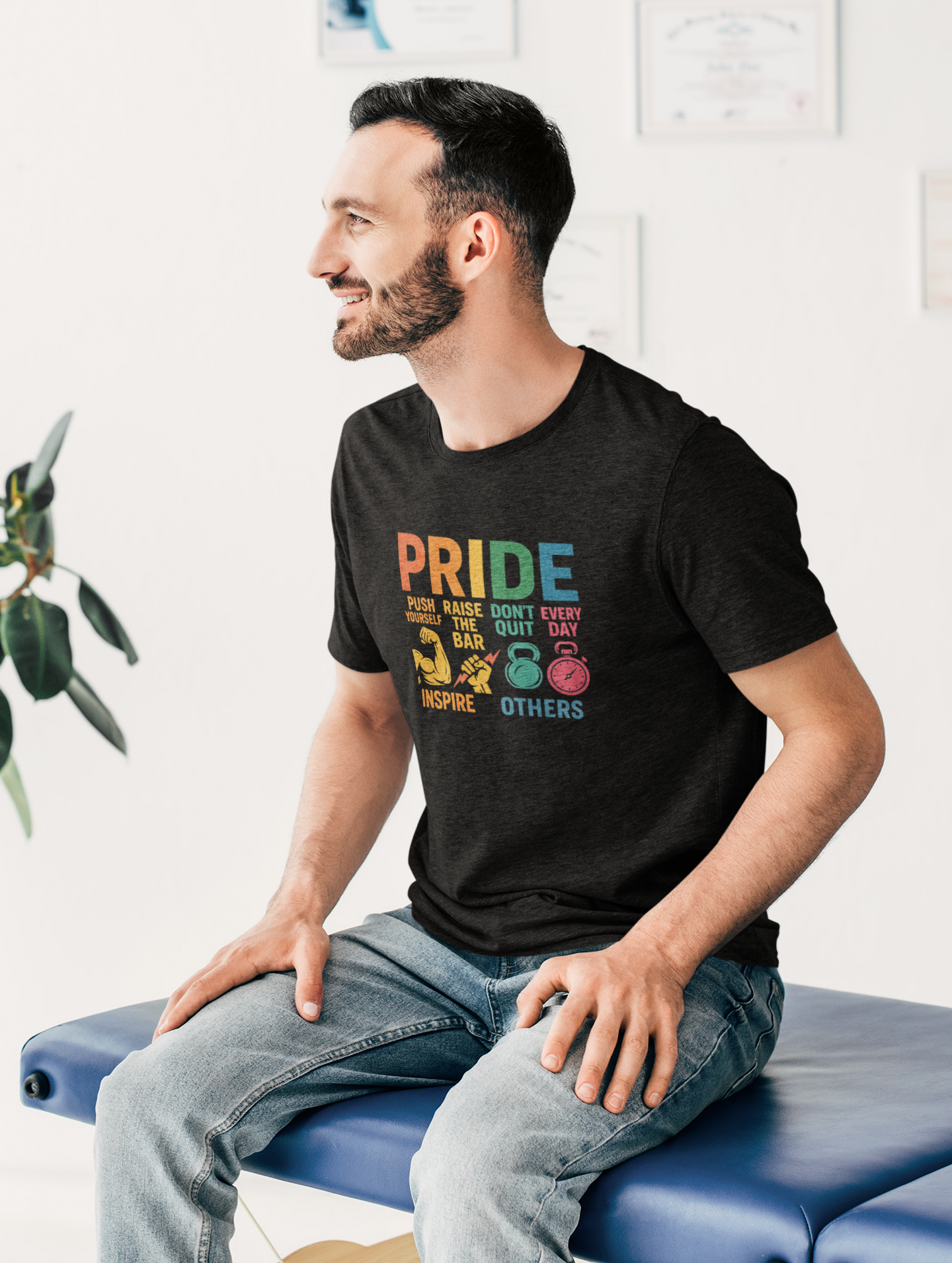 Pride Fitness Tee | Unisex Workout Shirt & LGBTQ+ Apparel