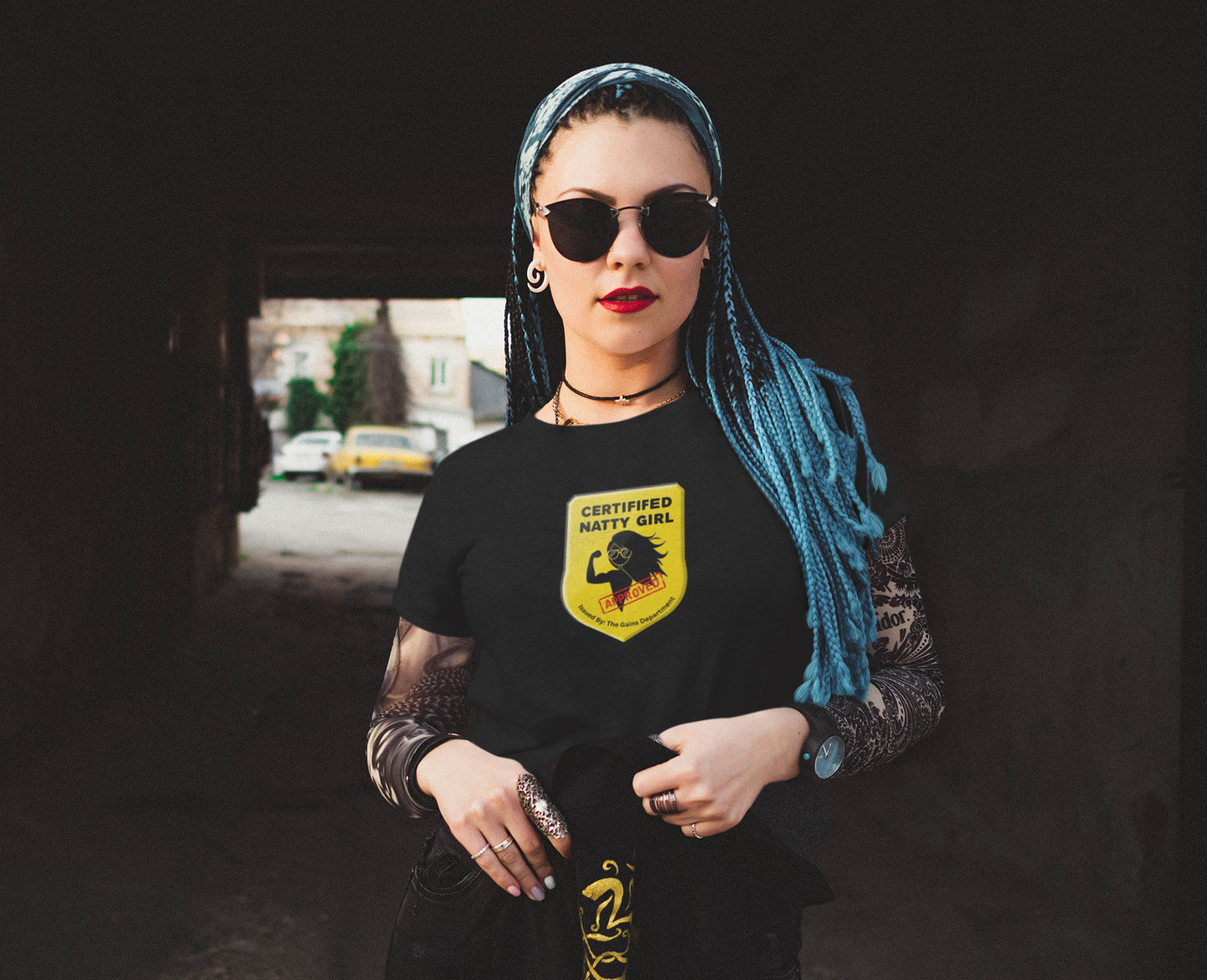 Funny Certified Natty Girl Tee - Unisex Short Sleeve Shirt