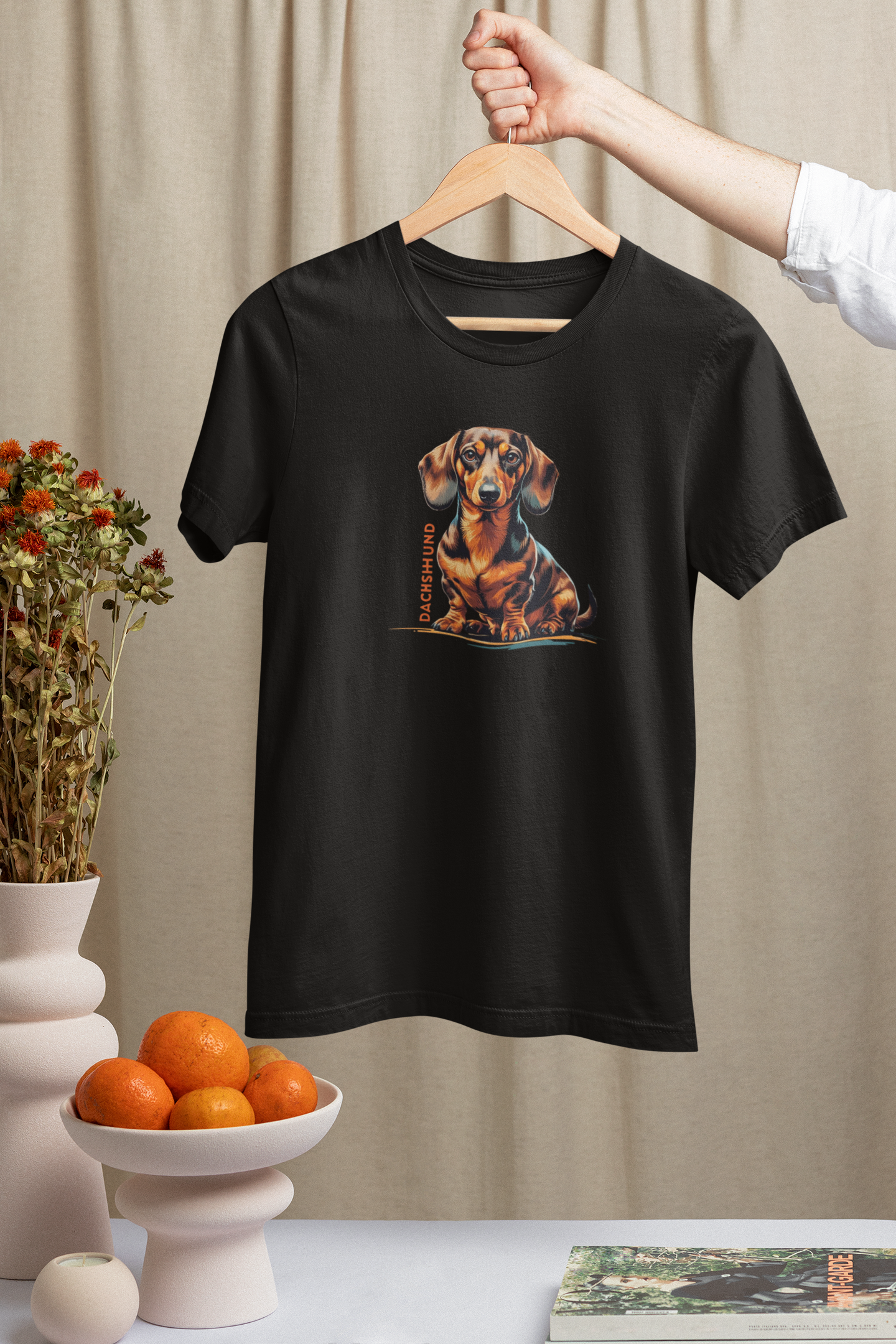 Adorable Dachshund T-Shirt | Dog Lover Tee & Pet Gift