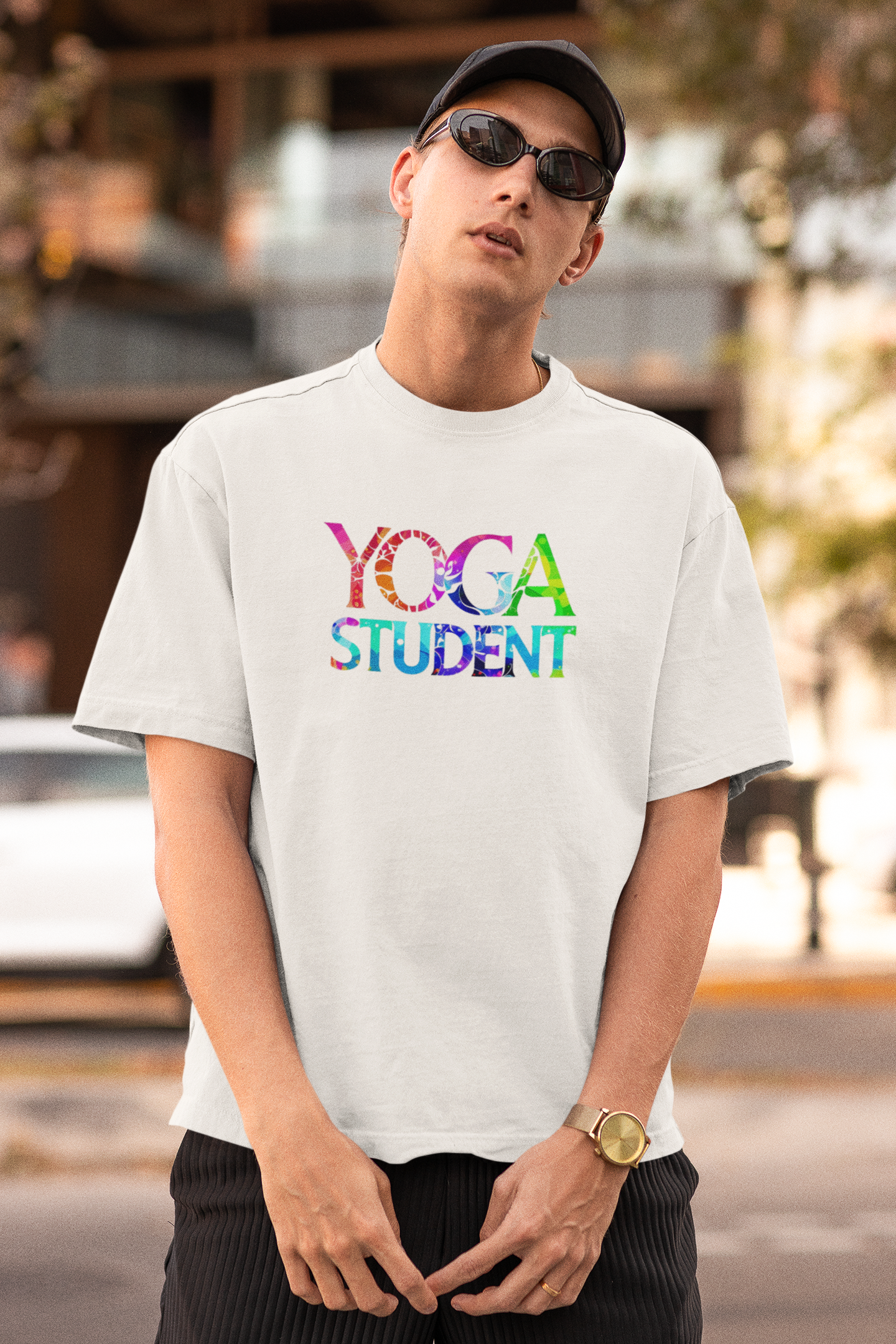 Unisex Long Body Urban Tee | Stylish Yoga & Fitness T-Shirt